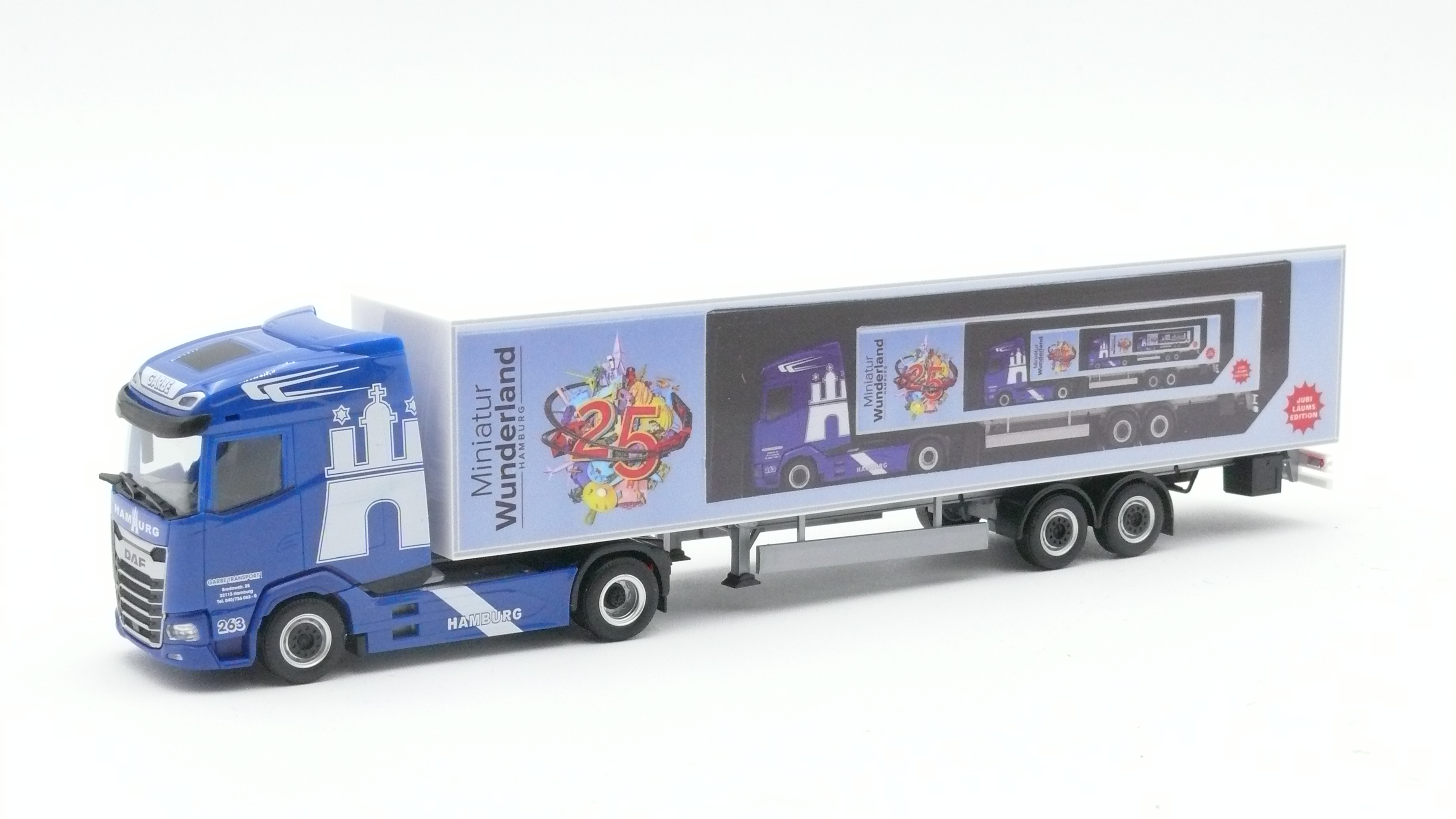 Herpa 962186 Sondertruck "25 Jahre Miniatur Wunderland" - Limitiert