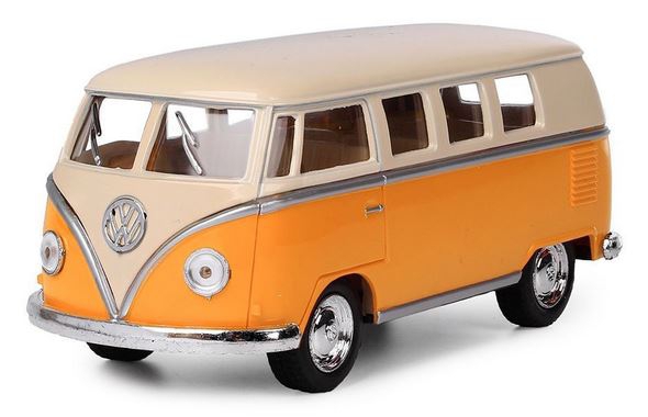  KINSMART 1962 VW Classical Bus Ivory Top - Various Colors 1:32