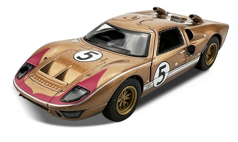  KINSMART 1966 Ford GT40 MKII Light Blue, Bronze, Black - 1:32