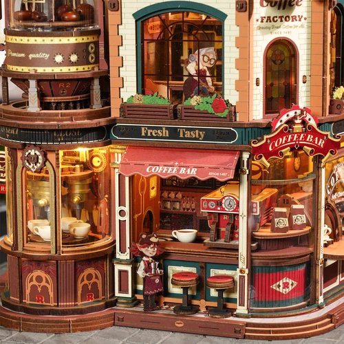 Holzbausatz - Dream Coffee Factory - EAB02 von Robotime