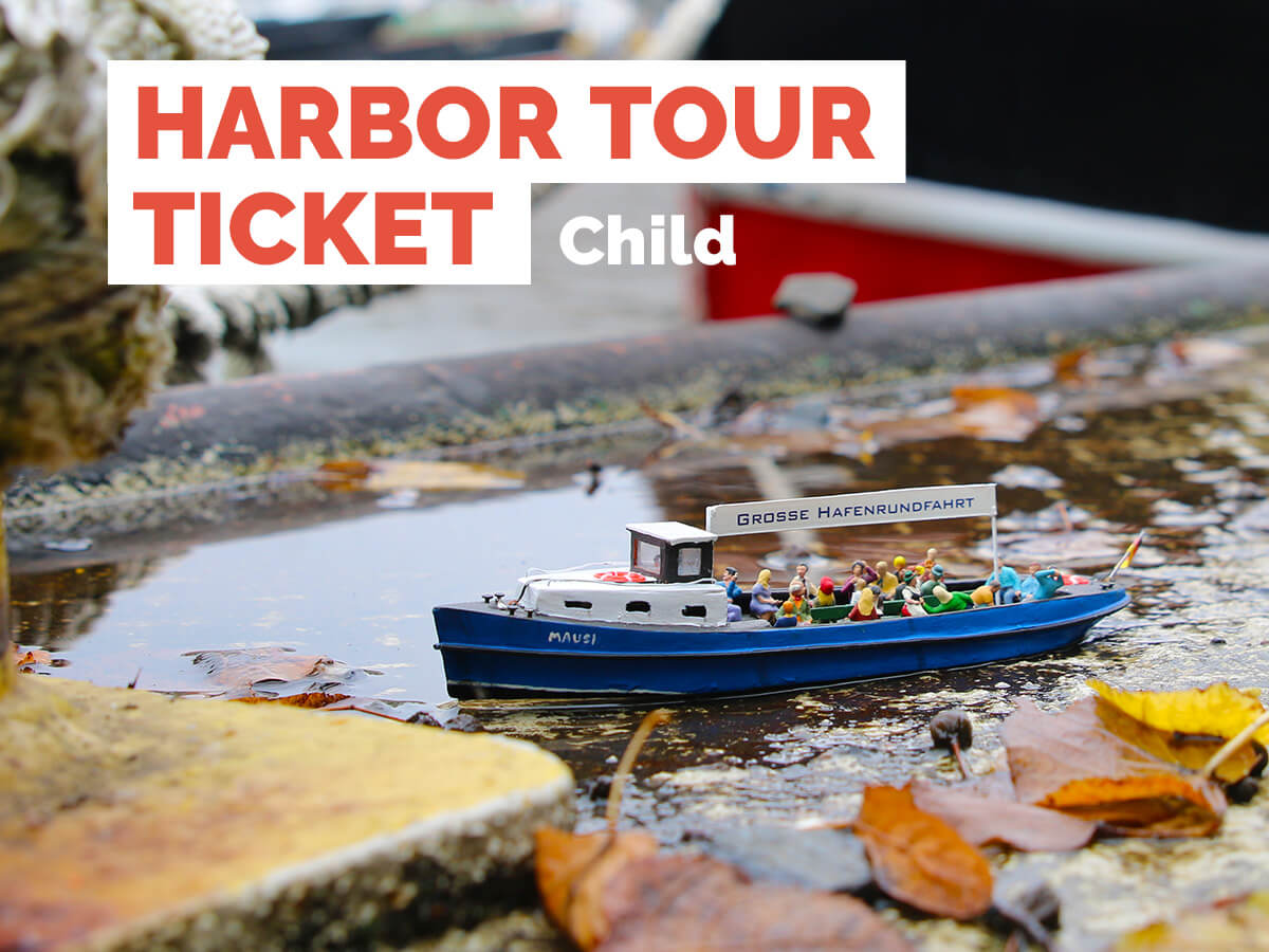 Ticket Hamburg Harbour Tour - Child (4 -15 years)