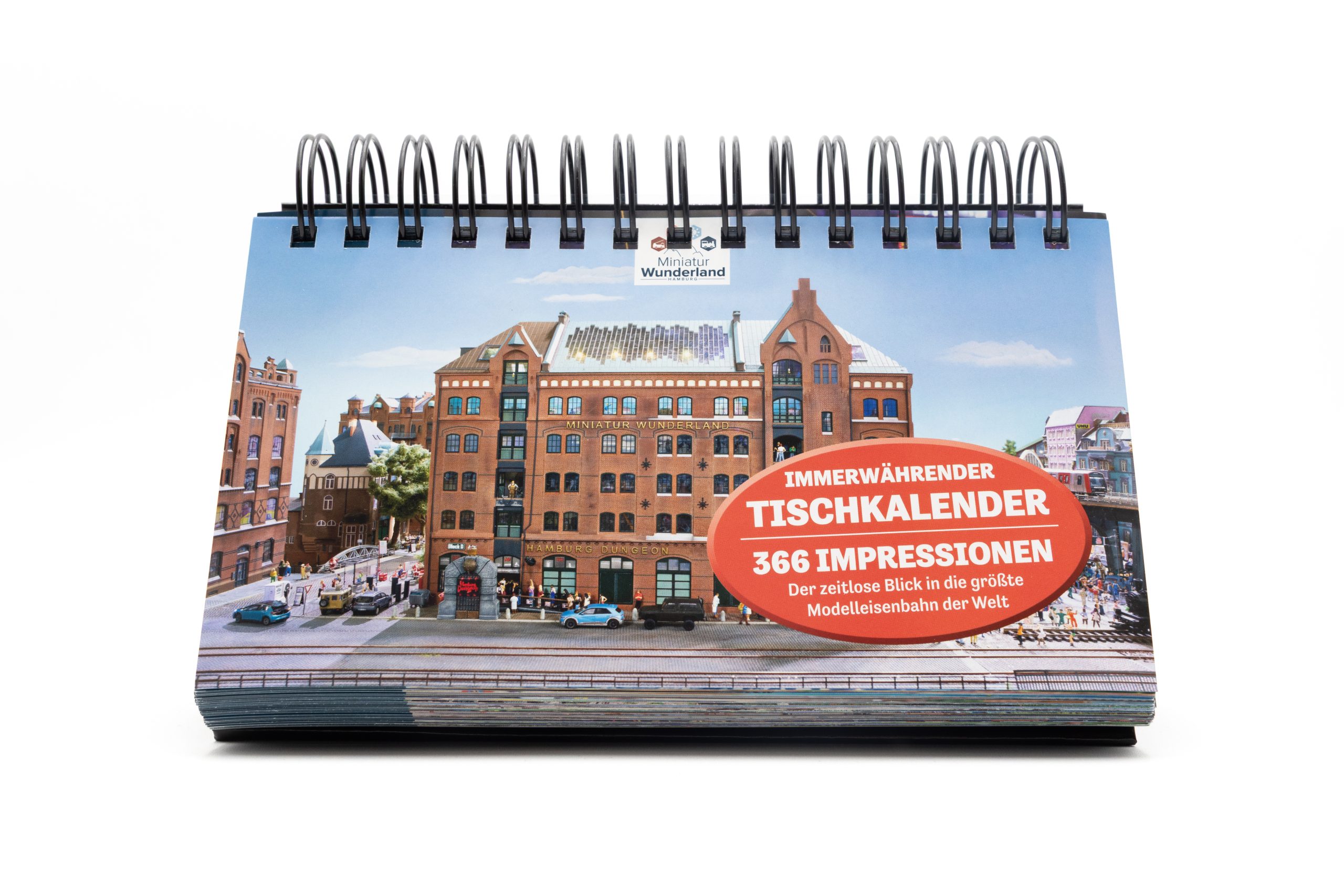 Miniatur Wunderland - perpetual calendar - with 366 pictures