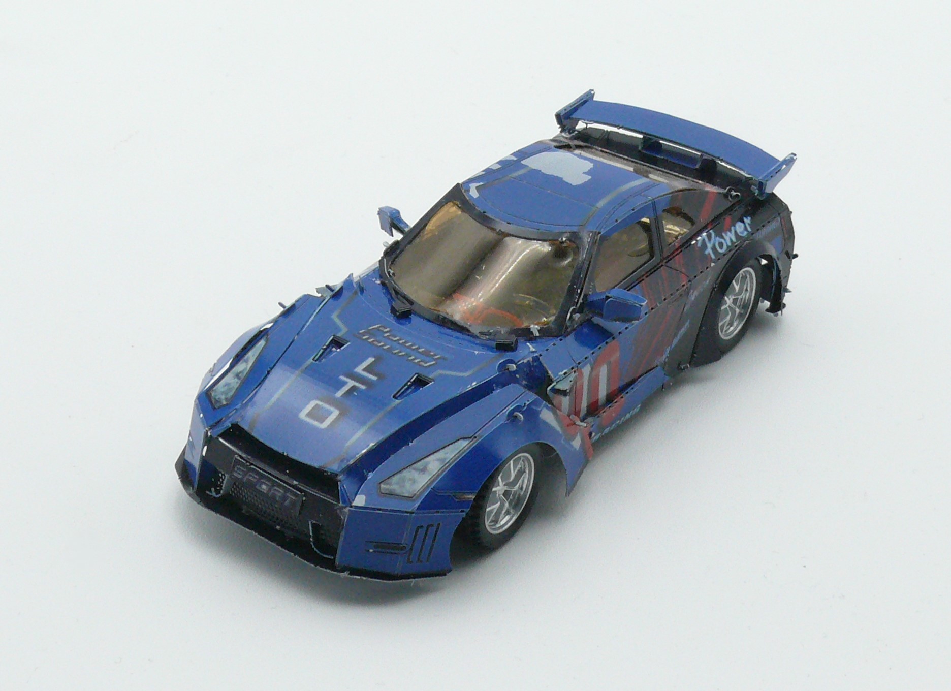 Metal Model Kit GTR 1:43 (Color)