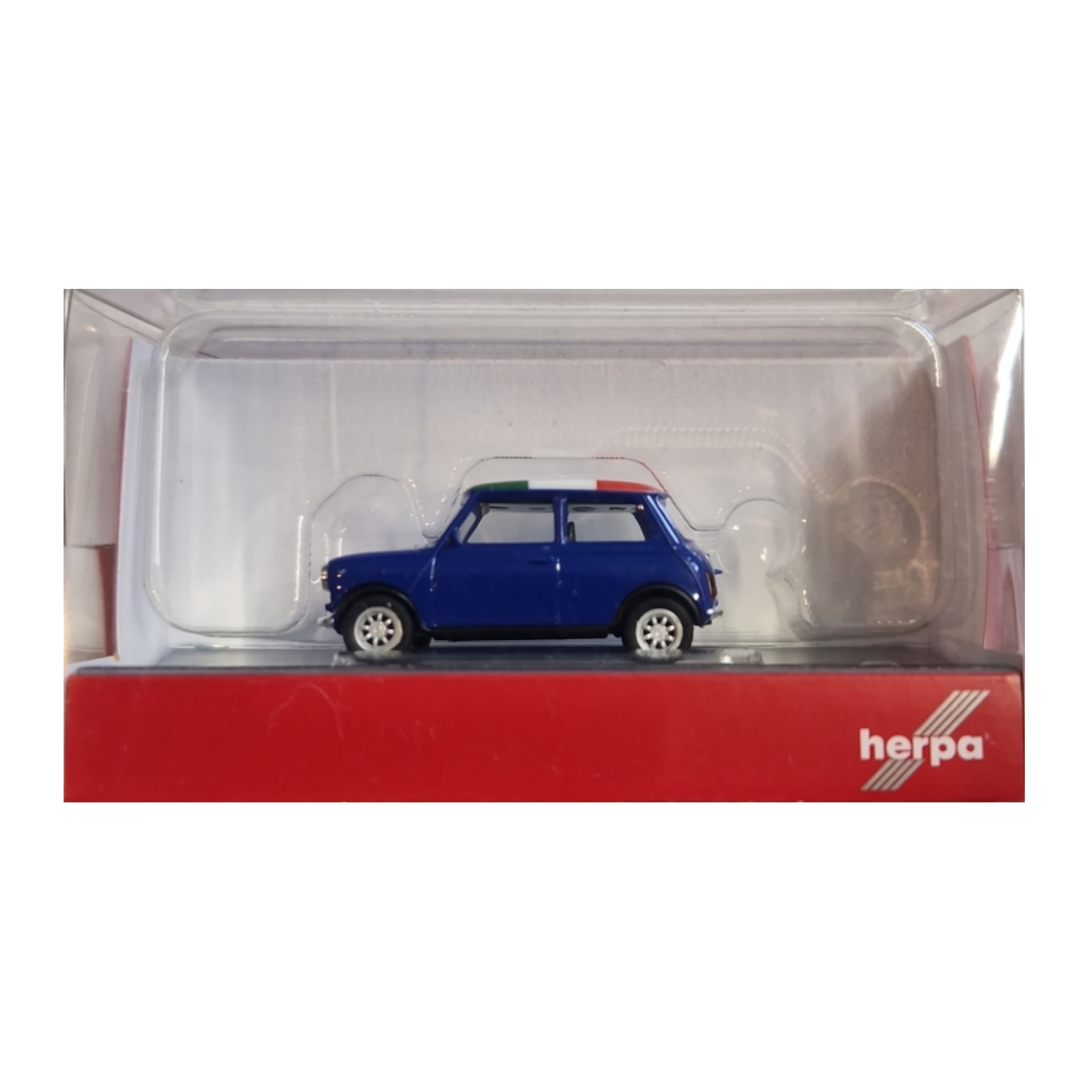 Herpa 420655 Mini Cooper "EM21 Flagge - Italien" 1:87