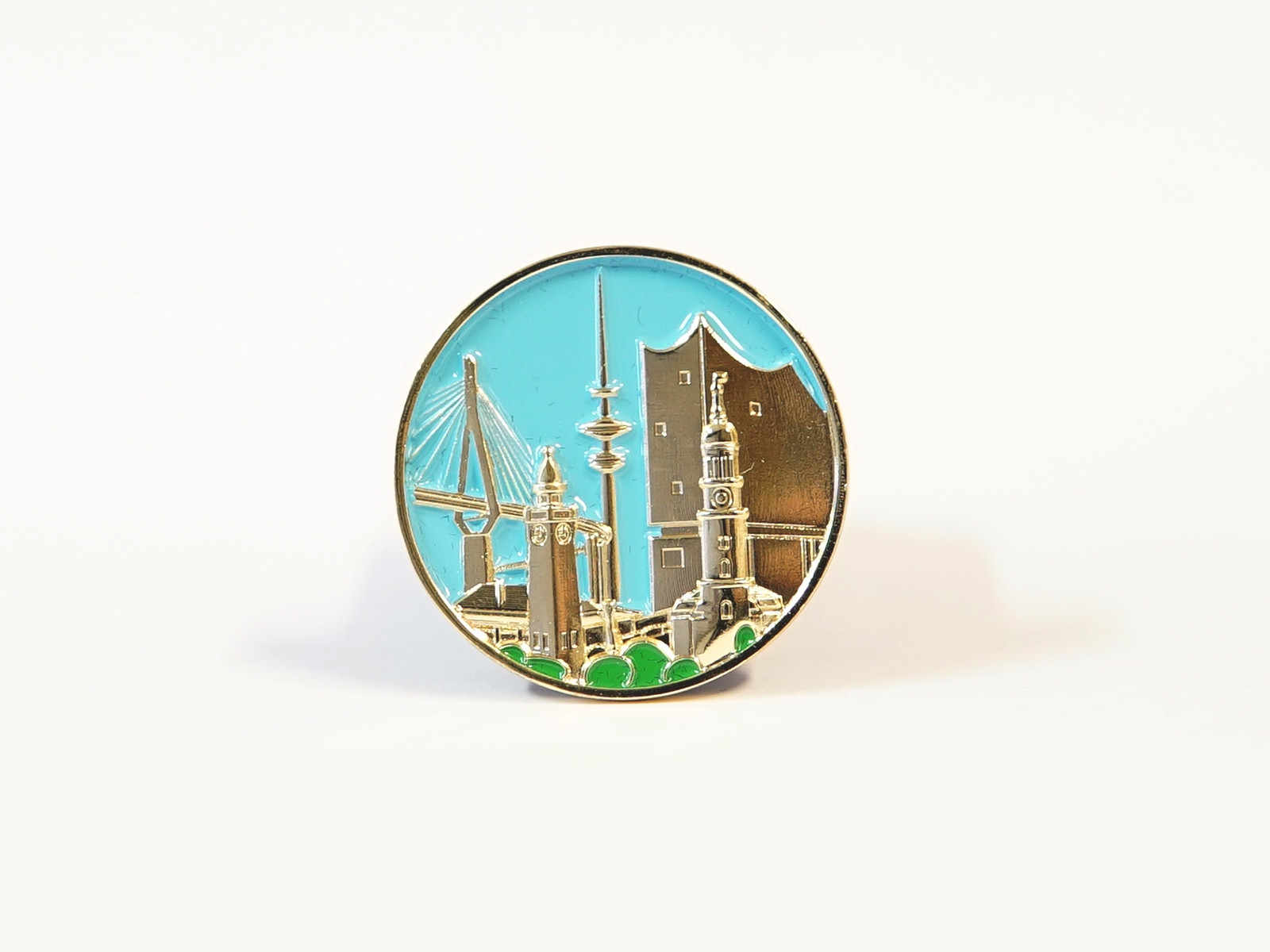 Miniatur Wunderland Münze "Hamburg" im Etui