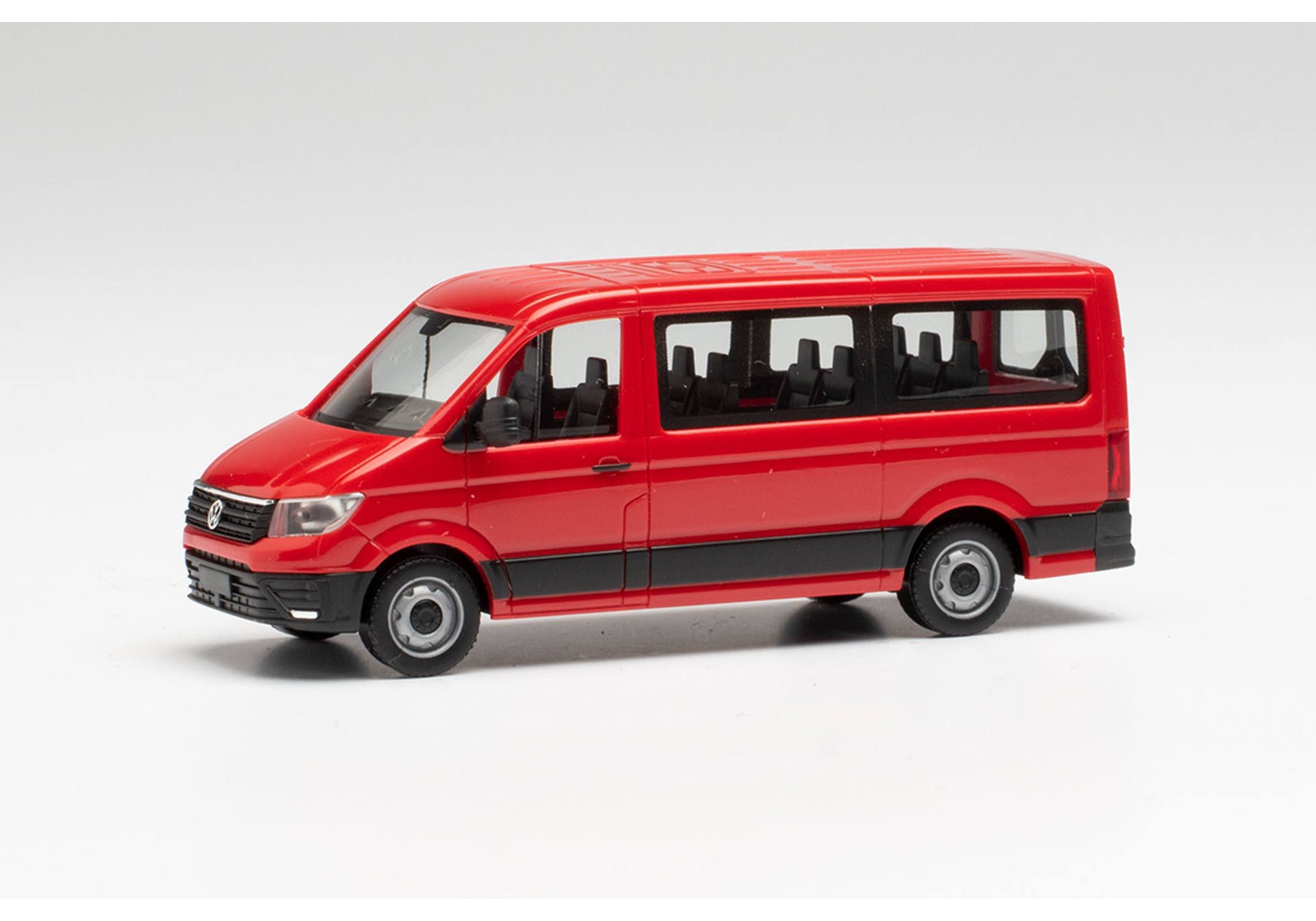Herpa 095846 VW Crafter Bus FD, rot 1:87