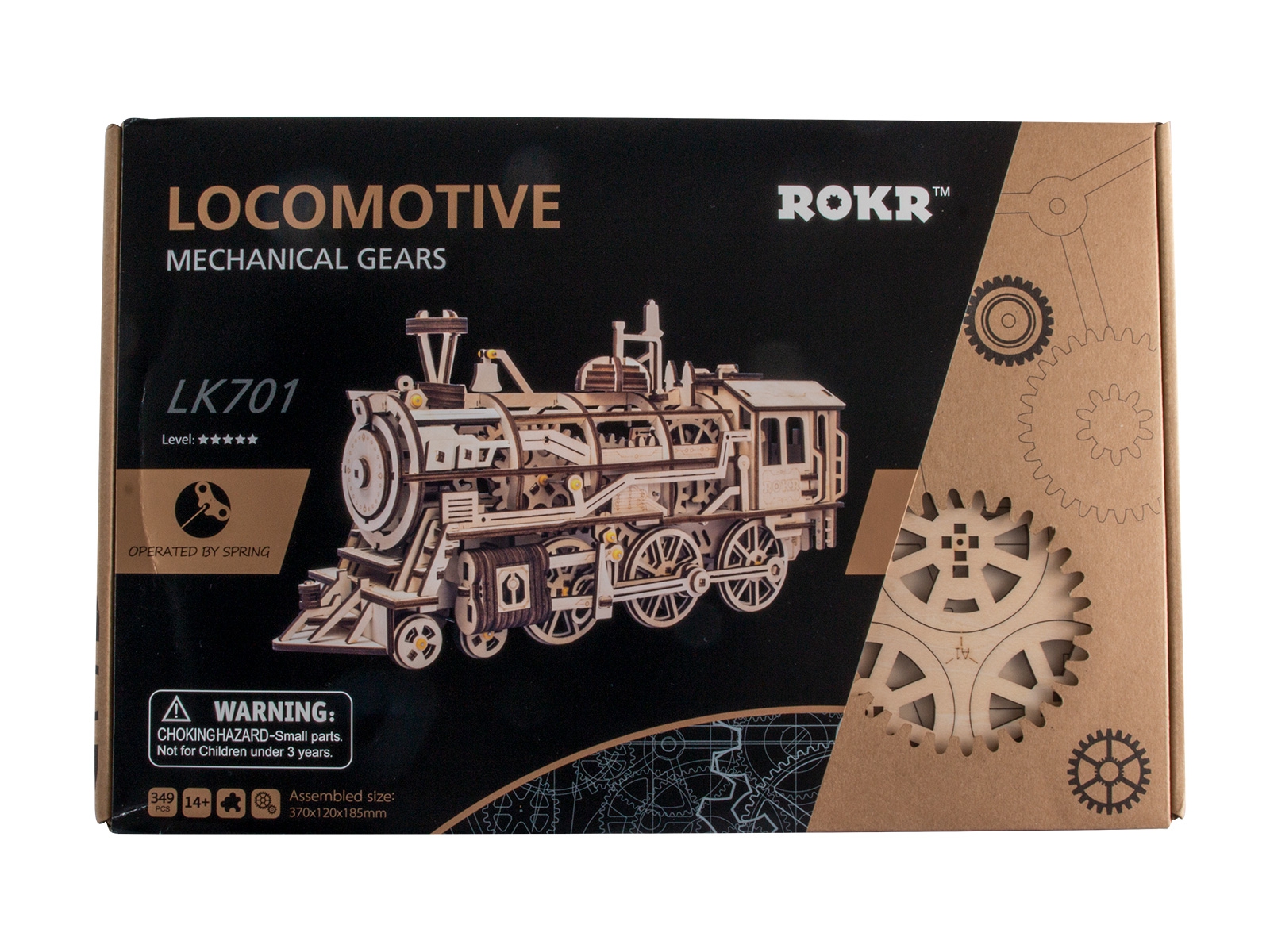 Holzbausatz -  Lokomotive - LK701 von Robotime
