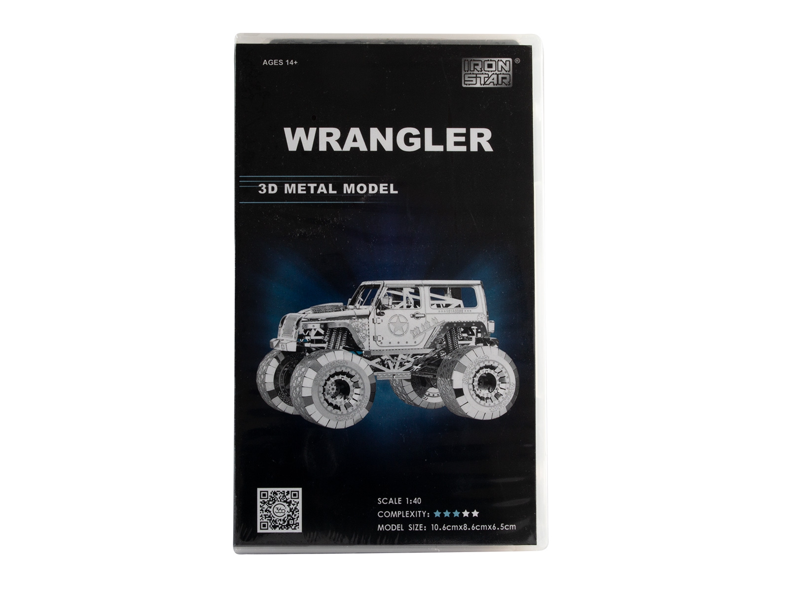 3D Metal Model Offroad Wrangler