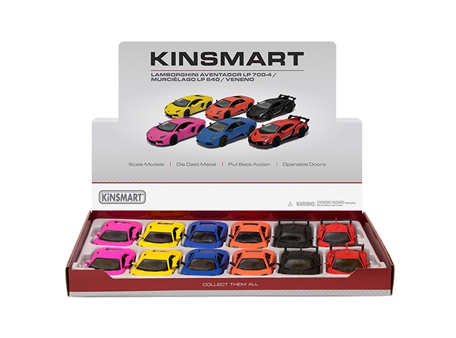 KINSMART Lamborghini Mat - Various colors and models