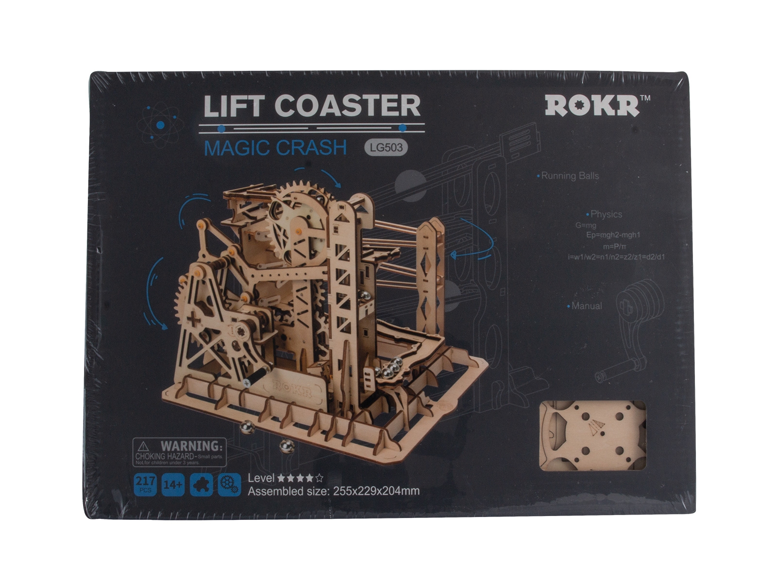 Marblerun 3D Puzzle Wood Lift - Robotime ROKR LG503