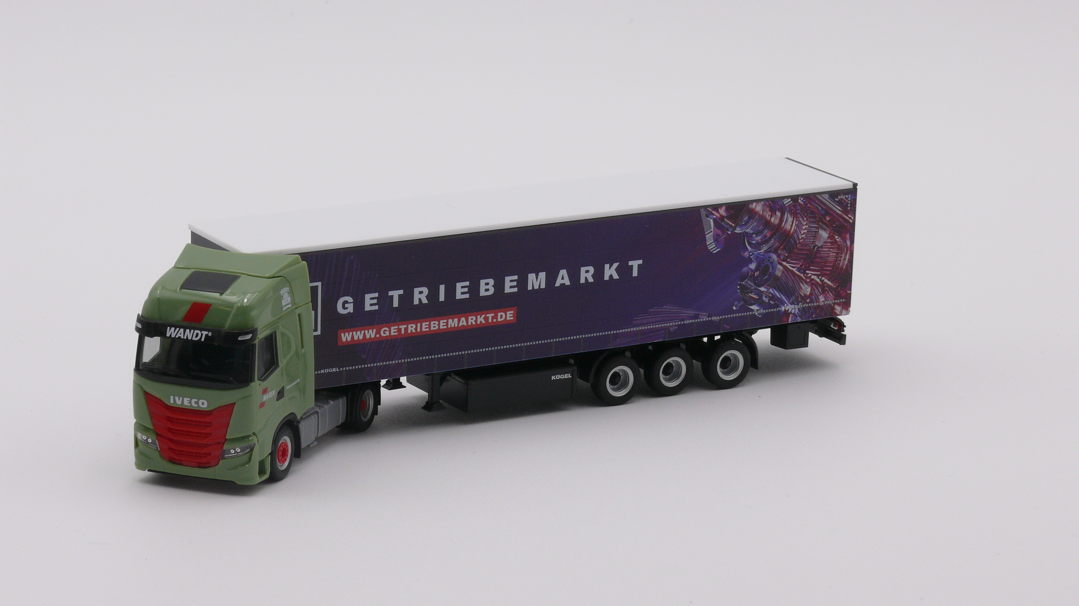 Herpa 953900 Iveco S-Way GAPISZ Wandt "Getriebemarkt" 1:87