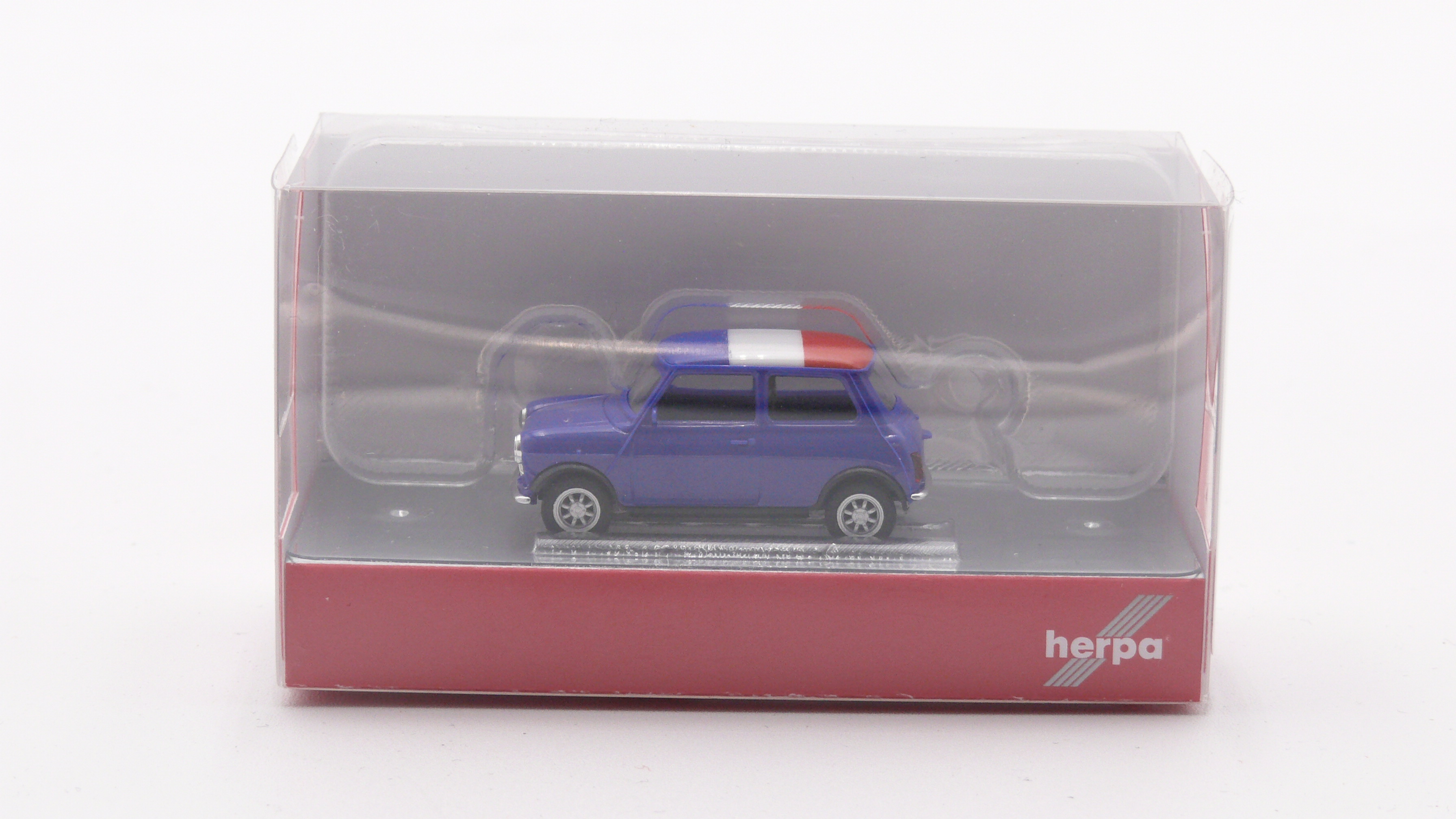 Herpa 420648 Mini Cooper "EM21 Flagge - Frankreich" 1:87