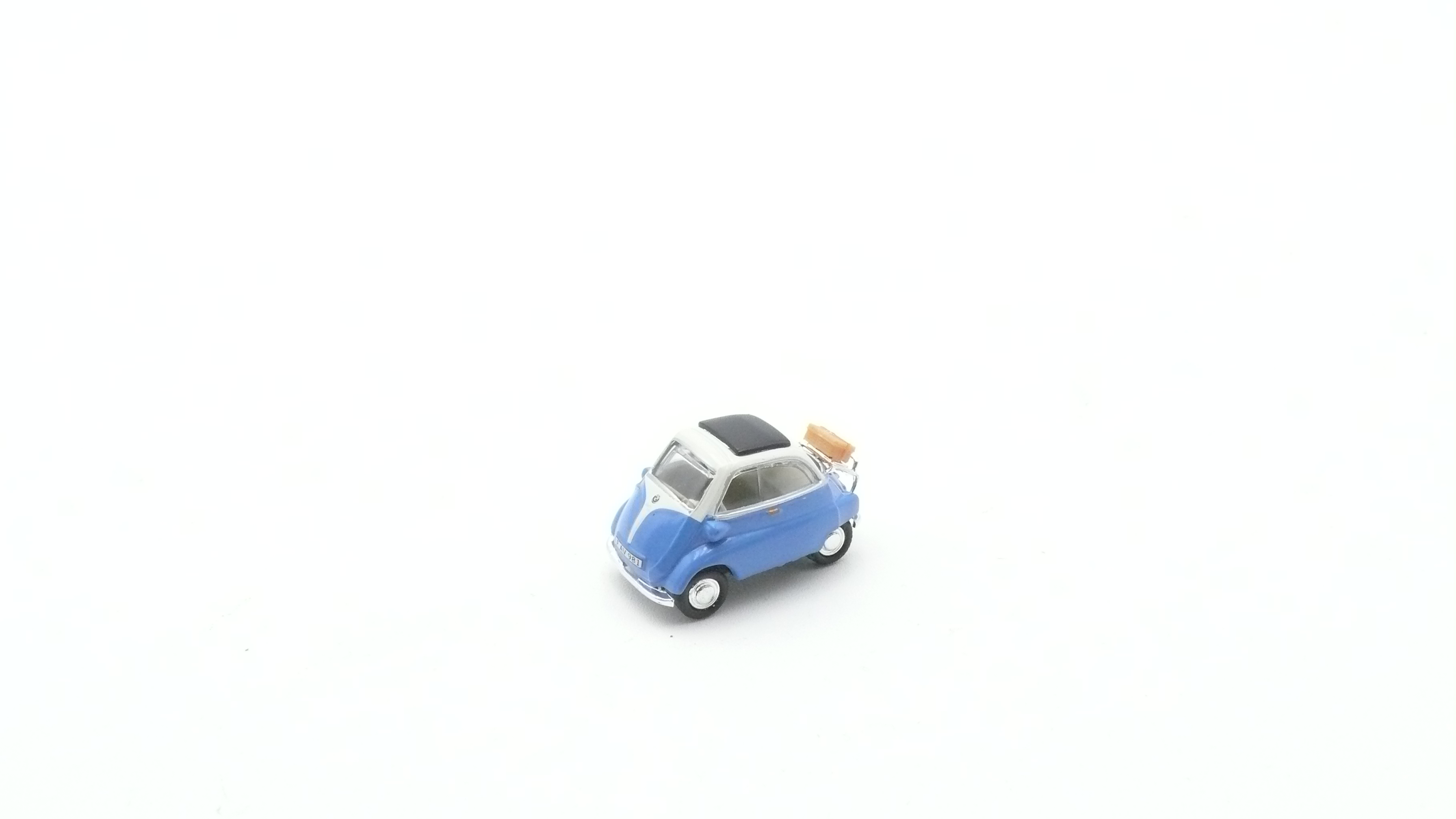 Magnet - BMW Isetta, blue