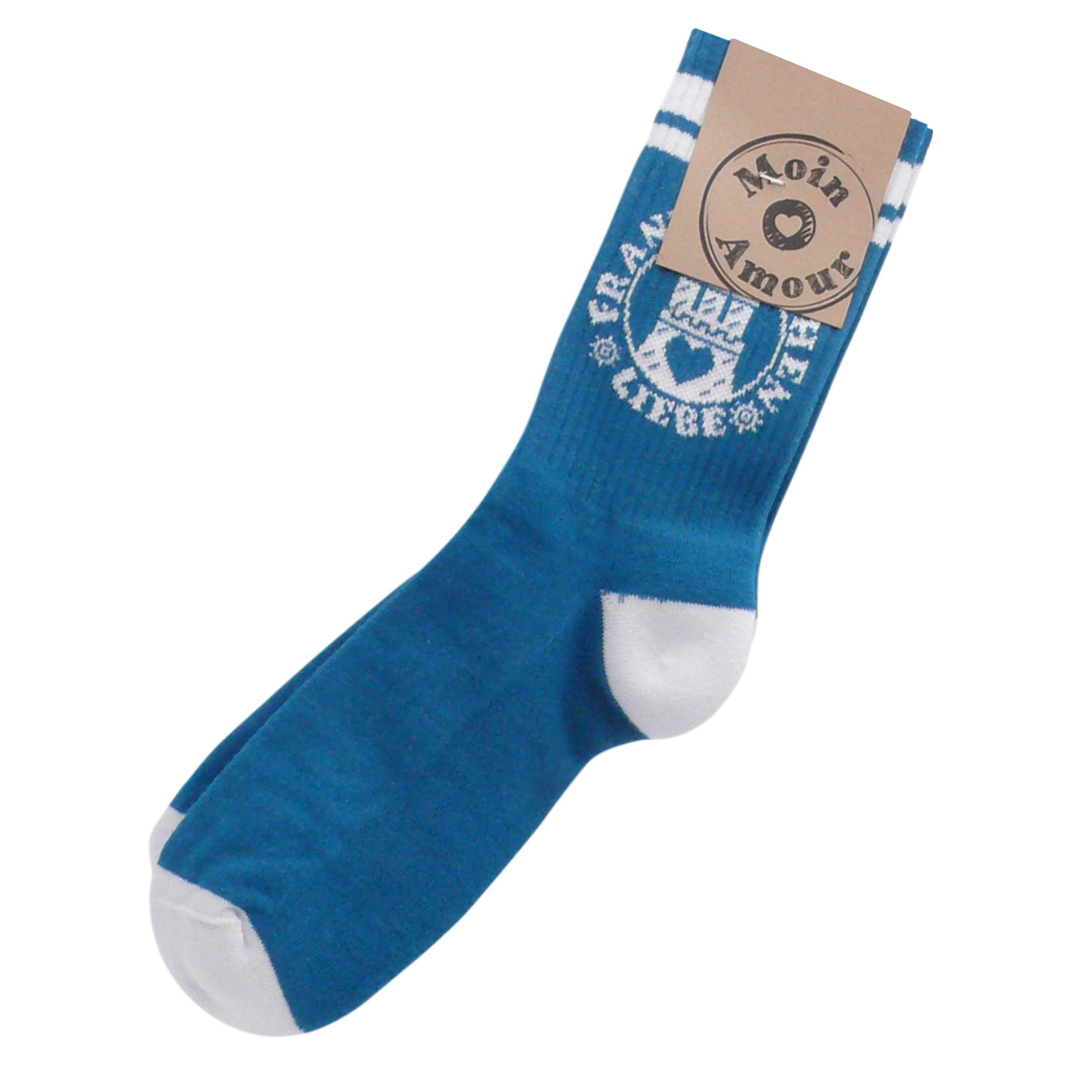 Franzbrötchenliebe Socks – "Lyons Blue"