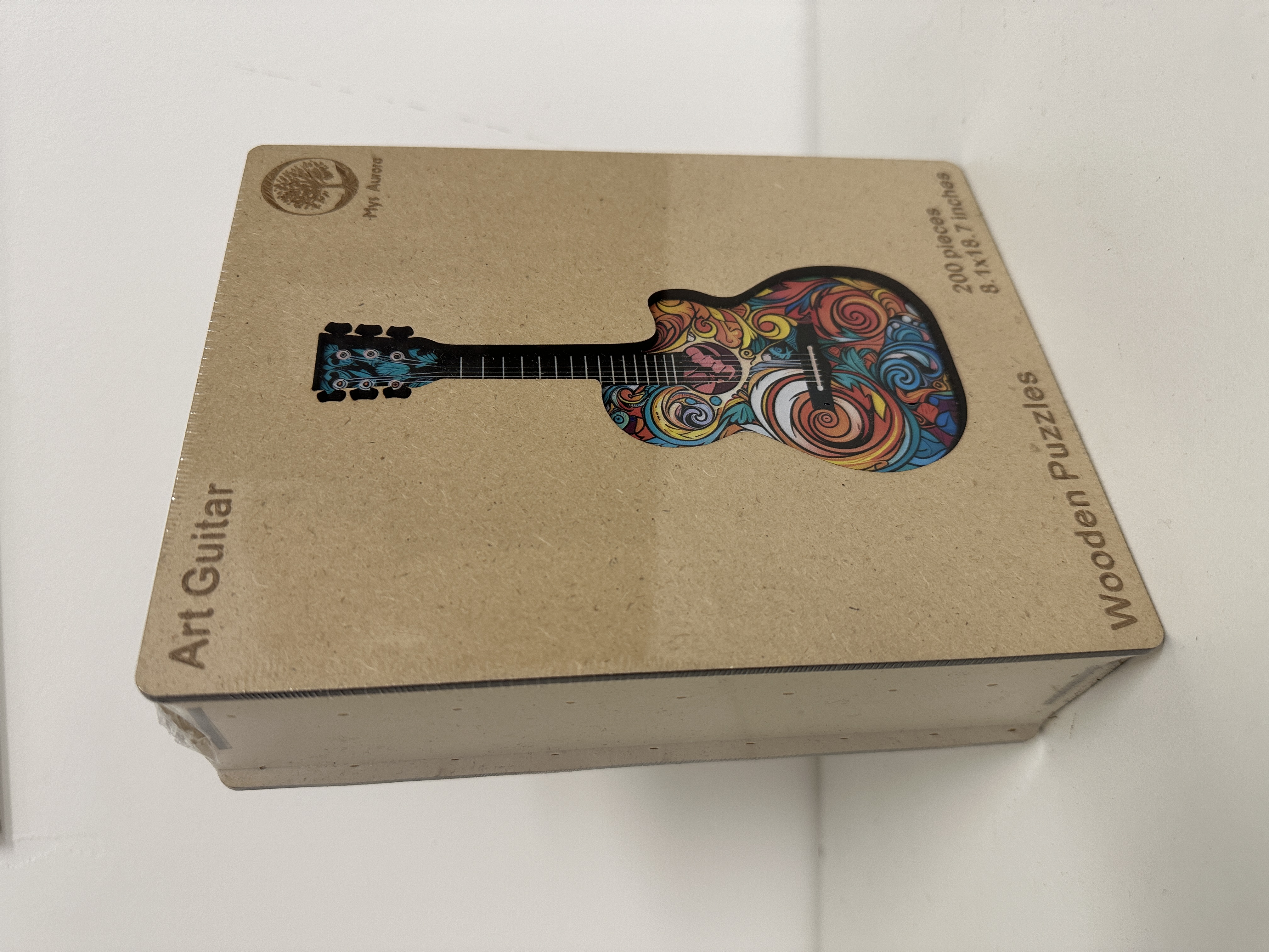 Wooden Puzzle – Guitar “Art Guitar” – 200 Pieces