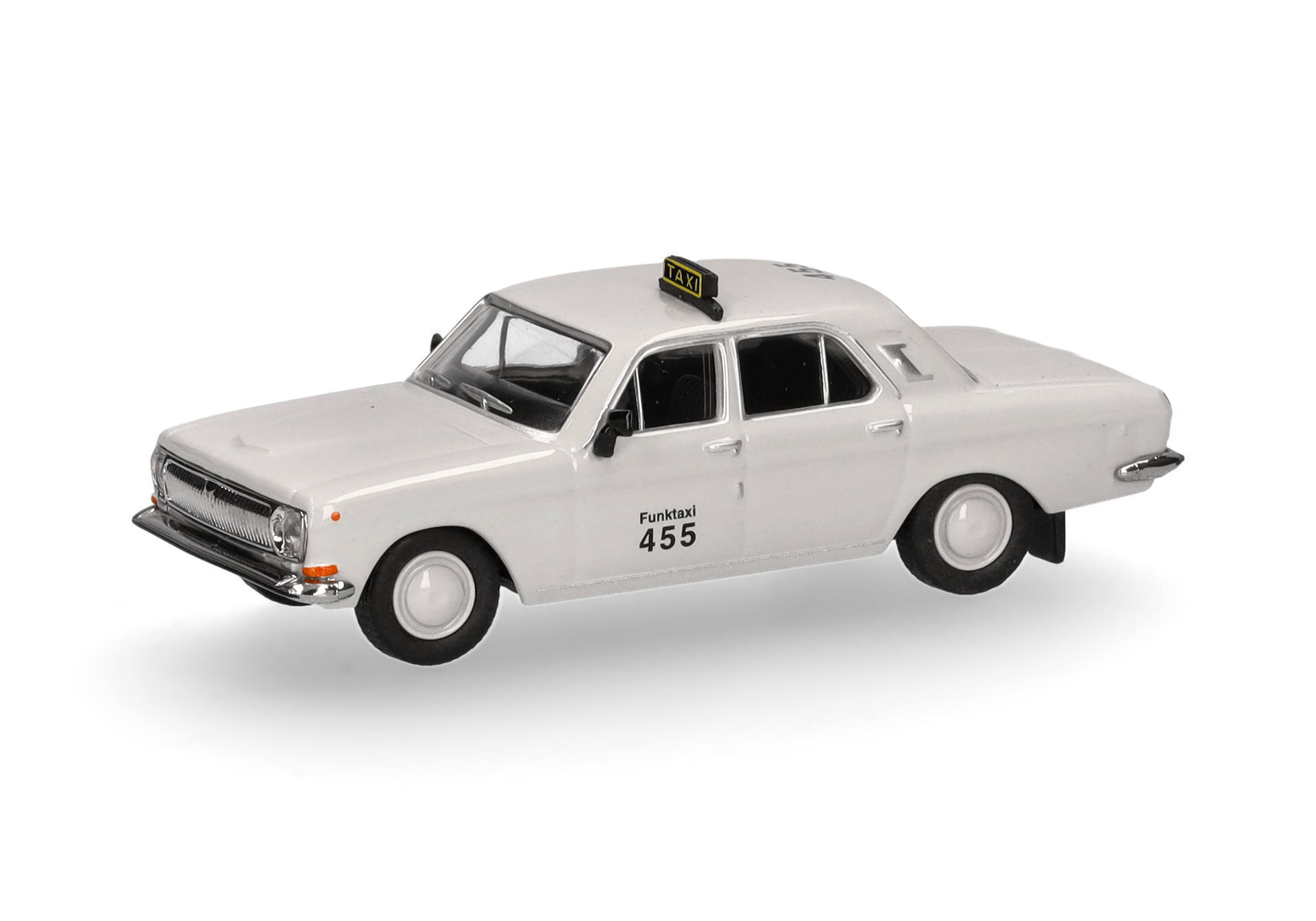 Herpa 097246 Wolga M24 "Funktaxi 455 / Berlin" 1:87