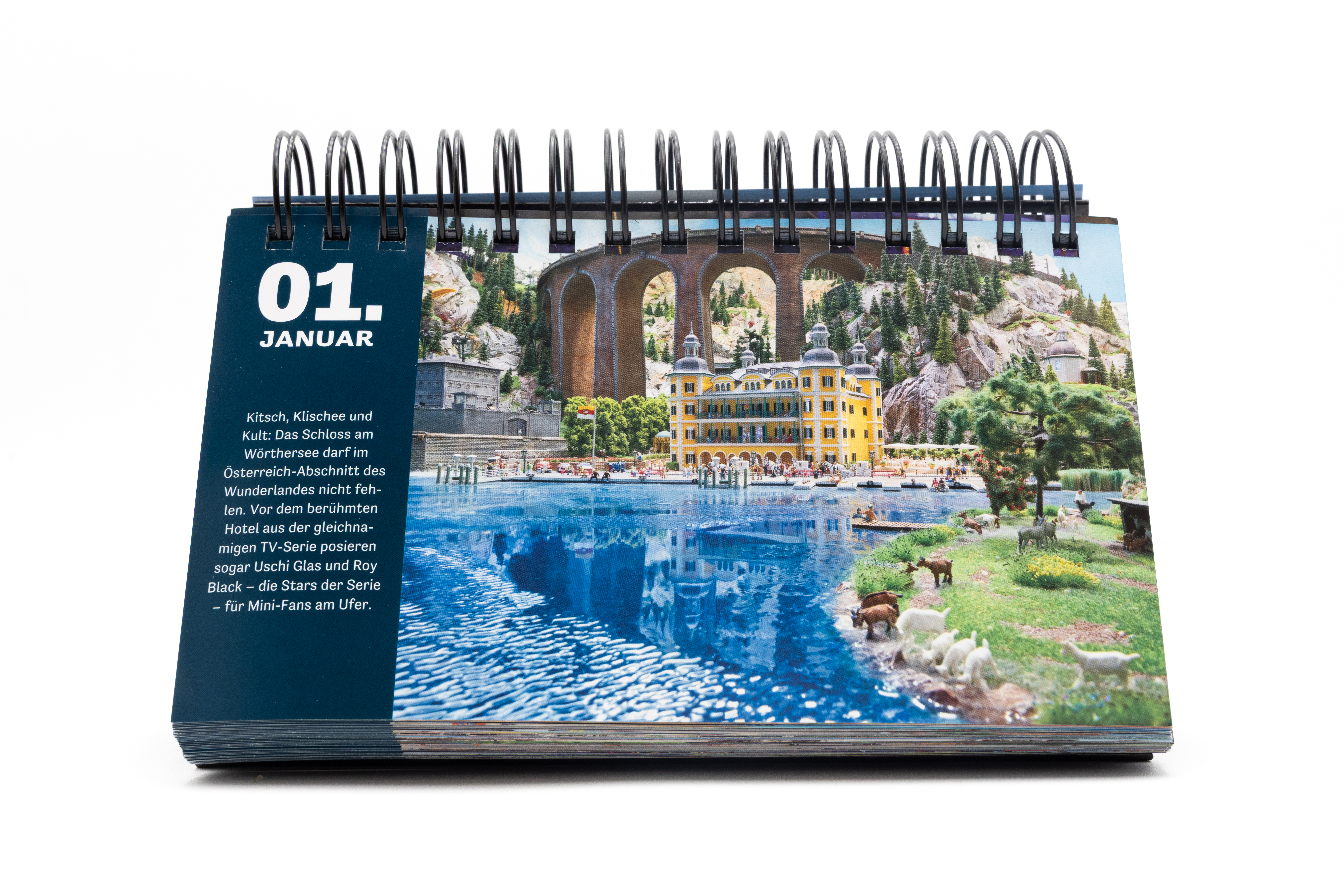 Miniatur Wunderland - perpetual calendar - with 366 pictures