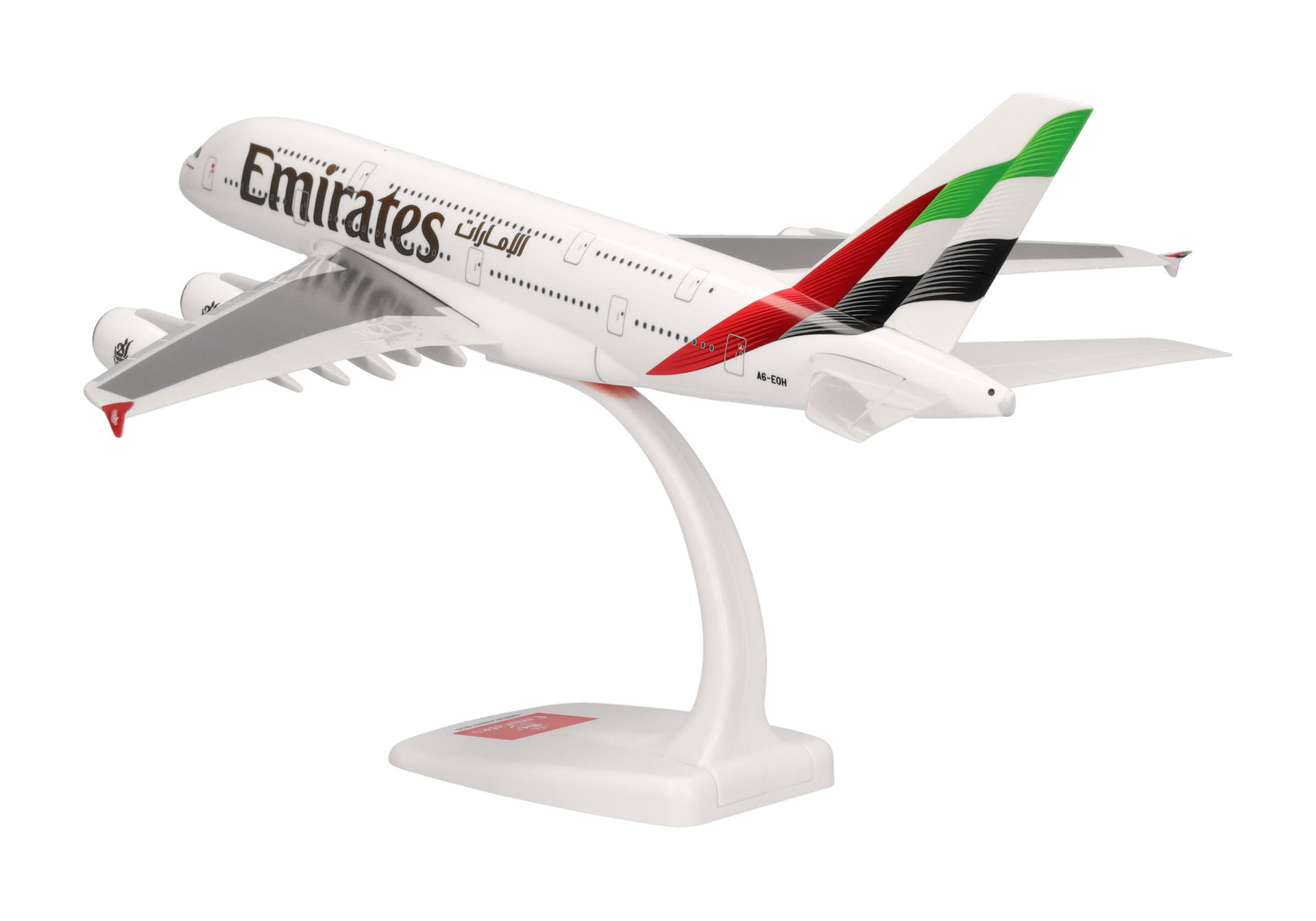 Herpa 614948 Airbus A380 Emirates A6-E0H 1:250