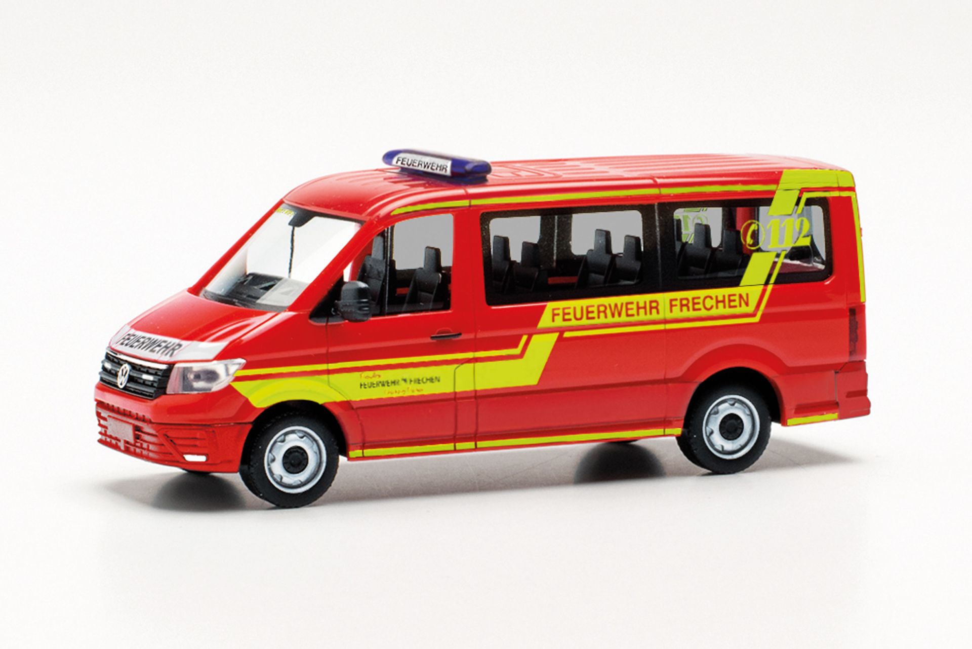 Herpa 097253 VW Crafter FD Bus „Fire-Department Frechen MTW 2“ 1:87