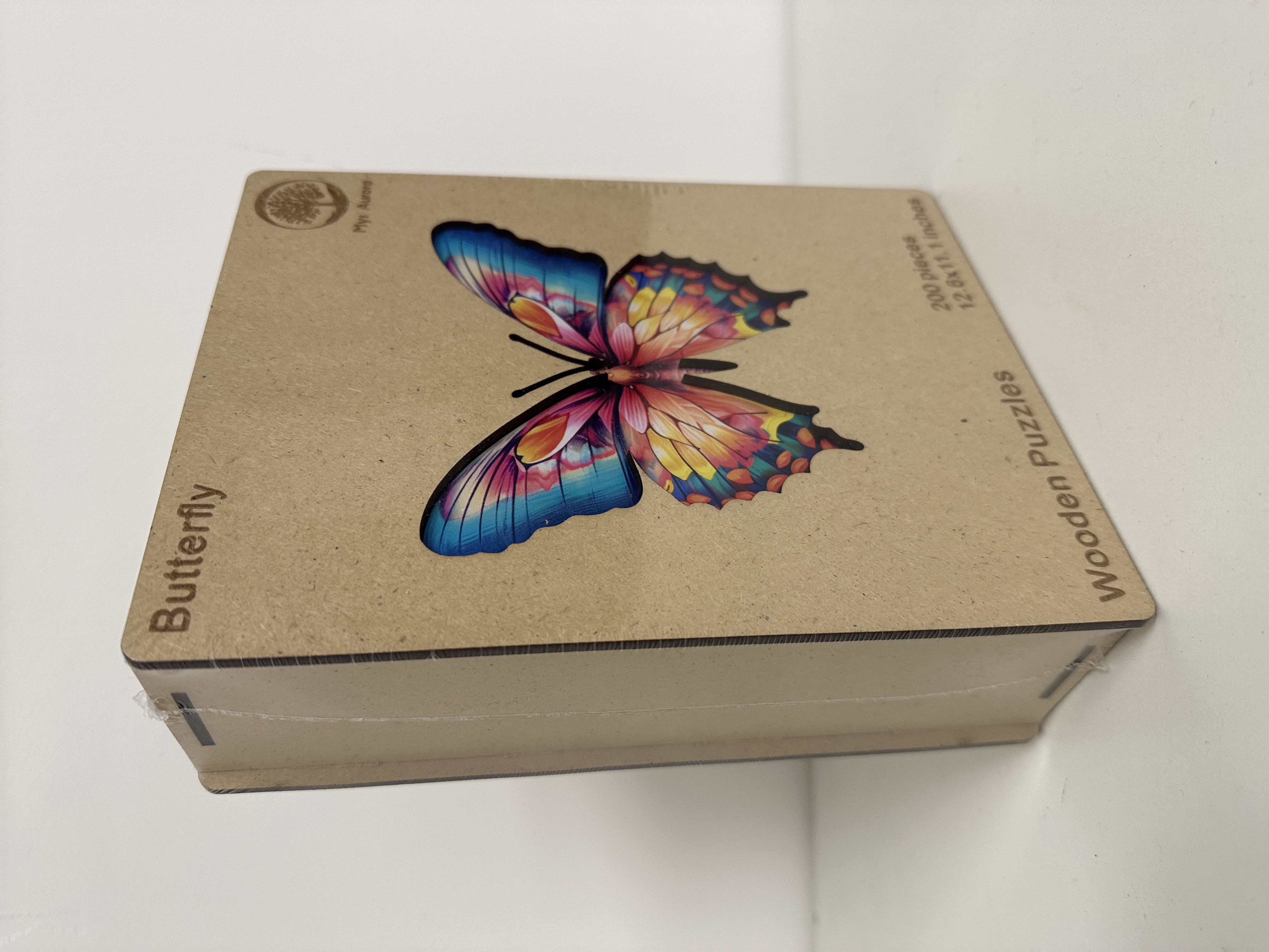 Wooden Puzzle – Butterfly – 200 Pieces