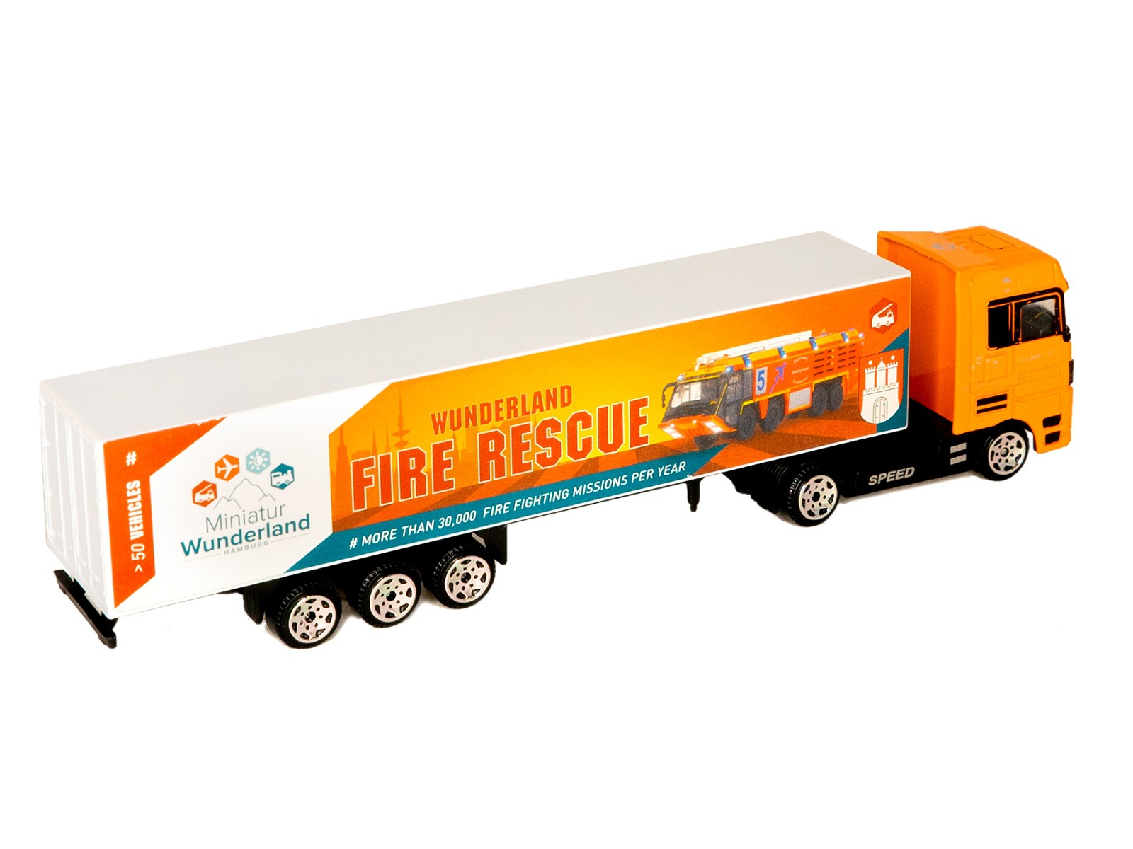 Miniatur Wunderland Truck "Fire Rescue" 1:87