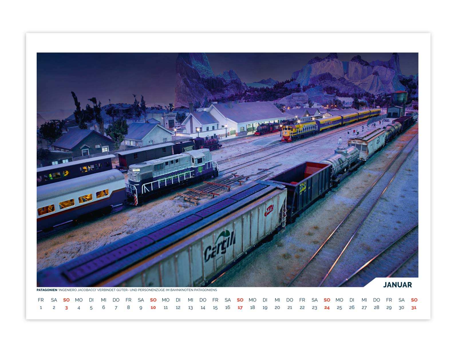 Miniatur Wunderland Kalender 2027