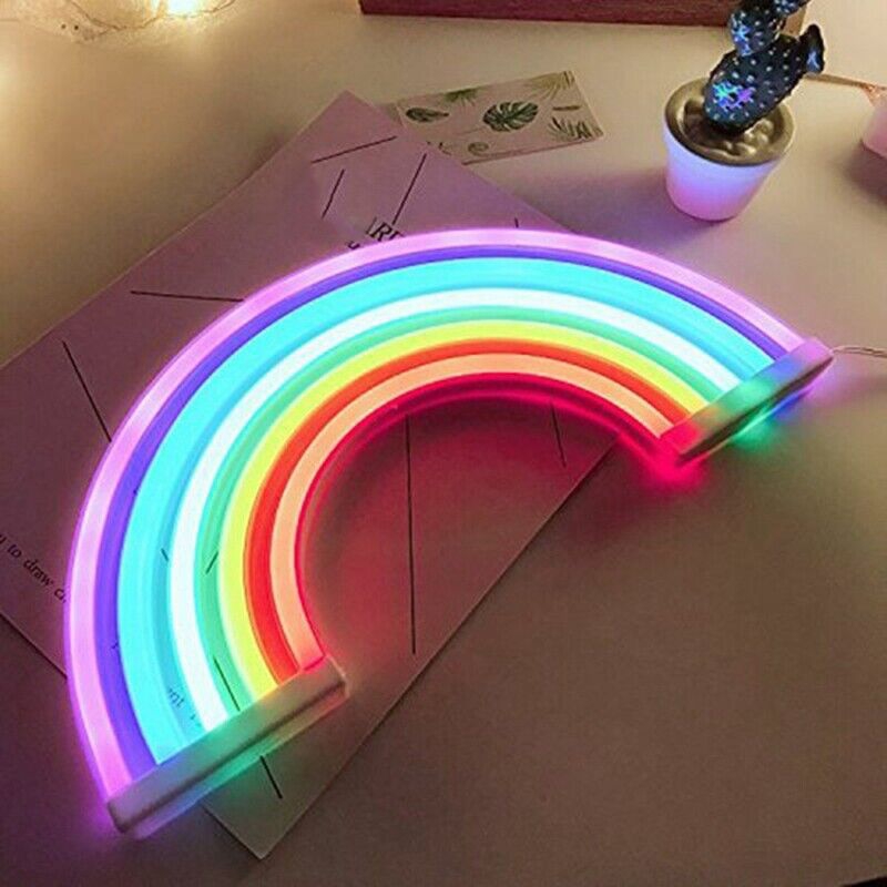 Neon Lampe Regenbogen Rainbow