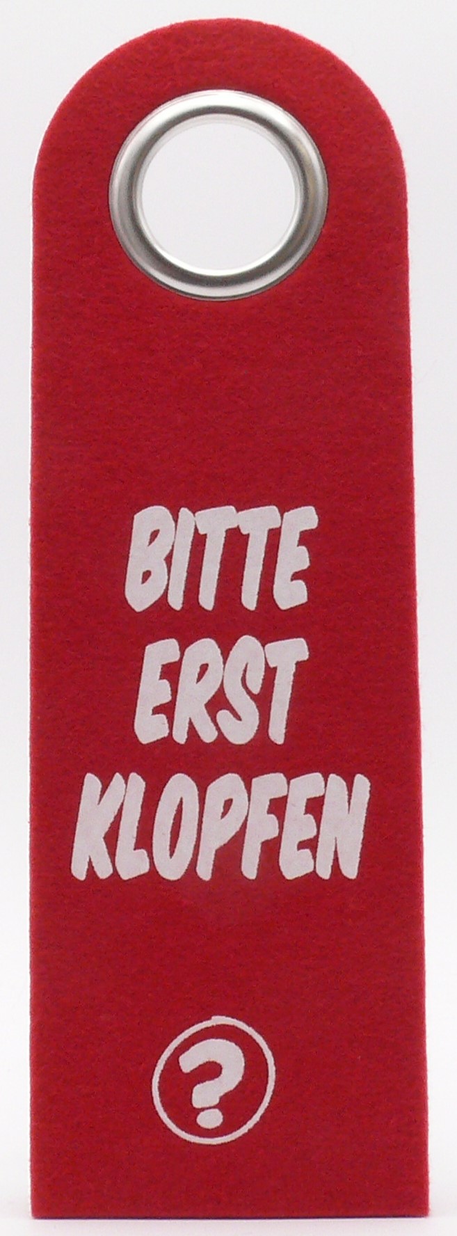 Türanhänger Bitte erst klopfen / Bitte nicht stören