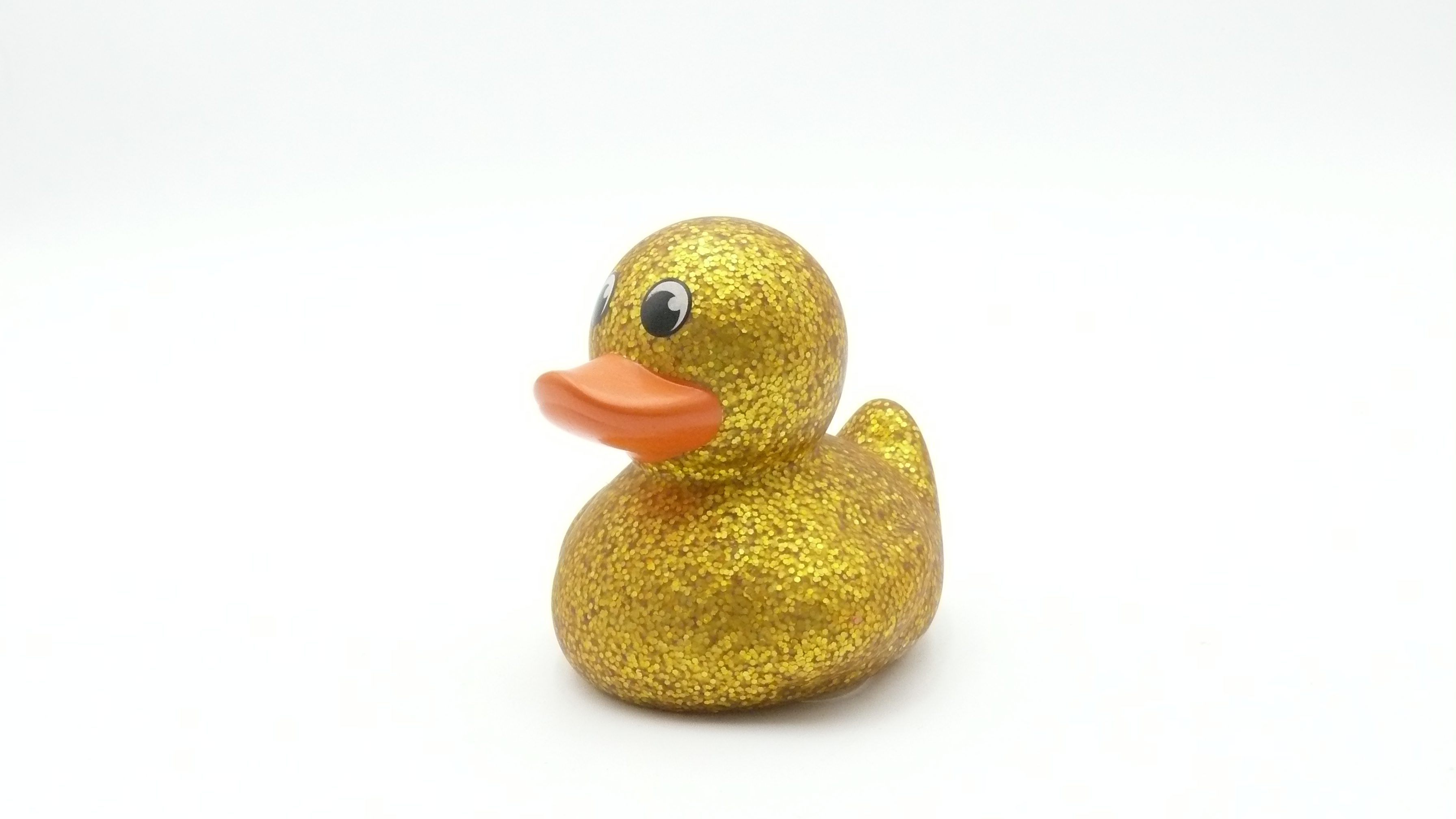 Rubber Duck - Glitter, gold