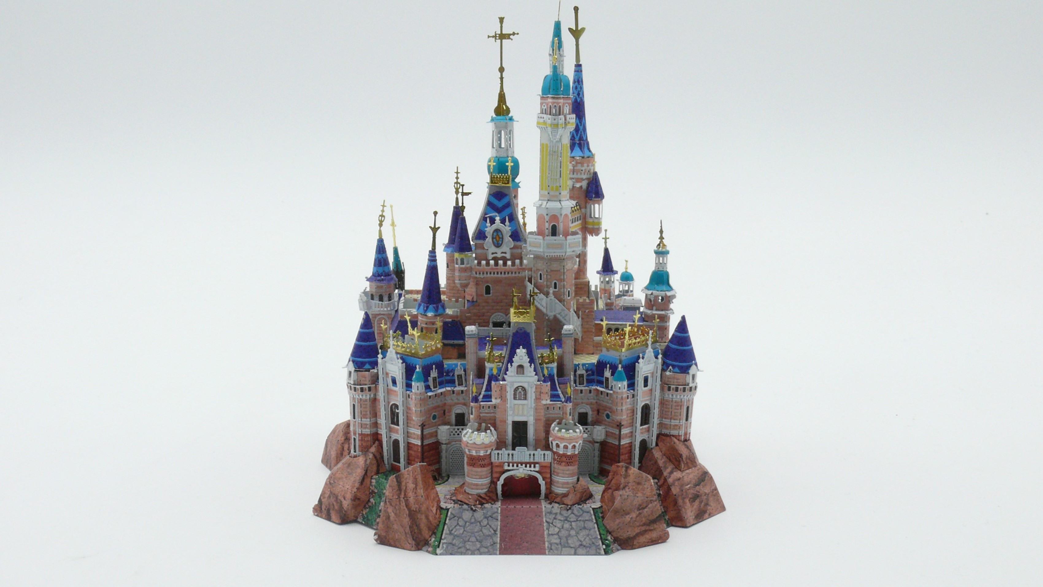 Metallbausatz Fantasieschloss (farbig)