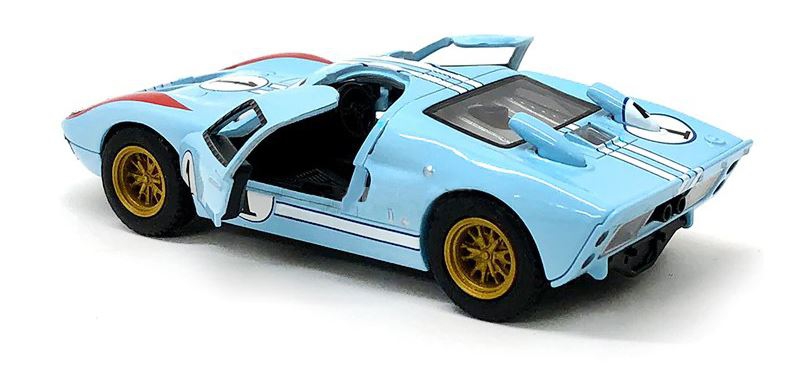  KINSMART 1966 Ford GT40 MKII Light Blue, Bronze, Black - 1:32