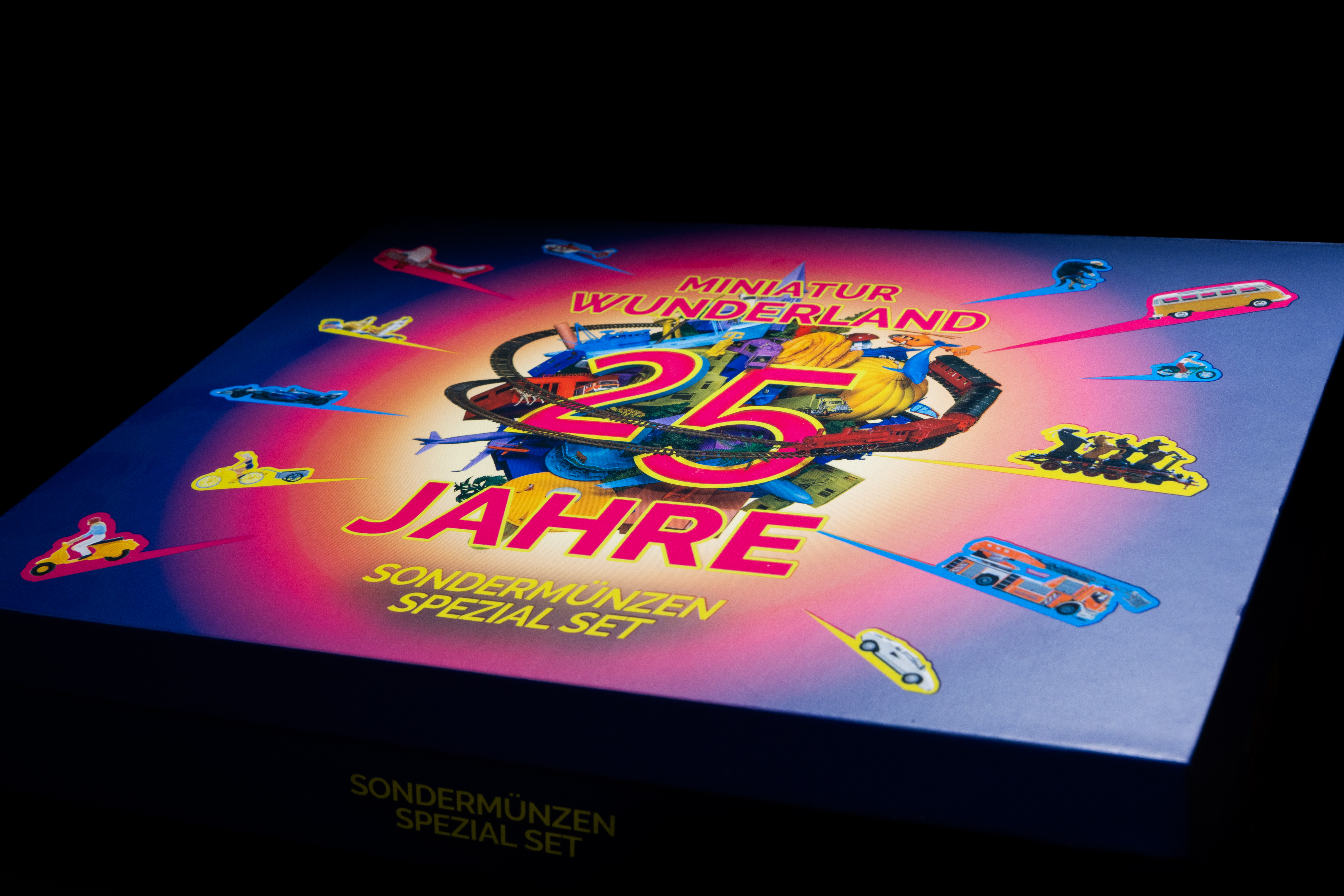 Anniversary Coin Set – "25 Years Miniatur Wunderland" – limited, numbered & hand-signed