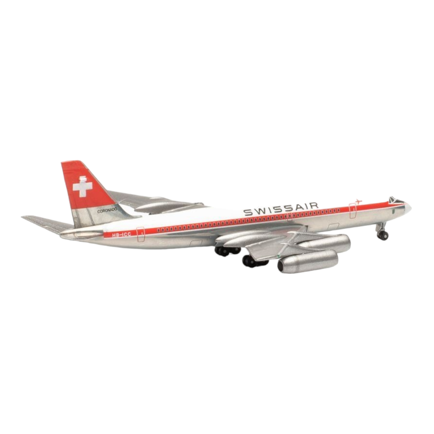 Herpa 535168 Swissair Convair CV-990 "Coronado St. Gallen" 1:500