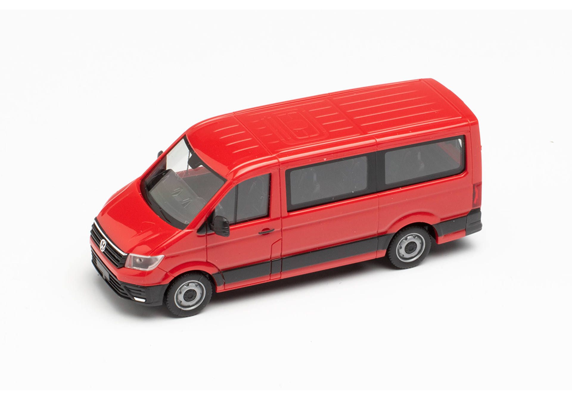 Herpa 095846 VW Crafter Bus FD, rot 1:87