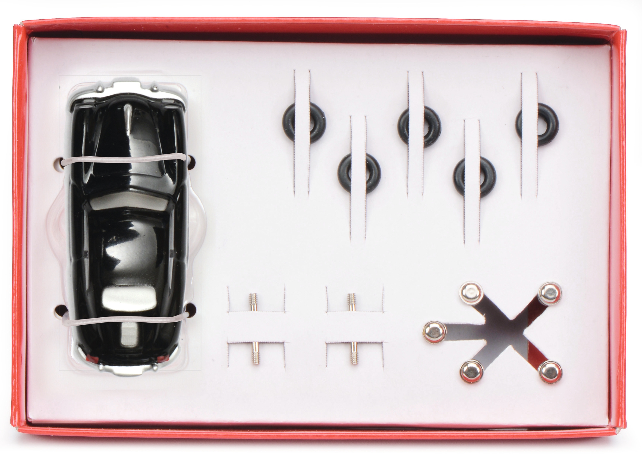 Schuco 450559800 Piccolo Assembly Kit "Porsche Mechanic" – Porsche 356 A Coupé