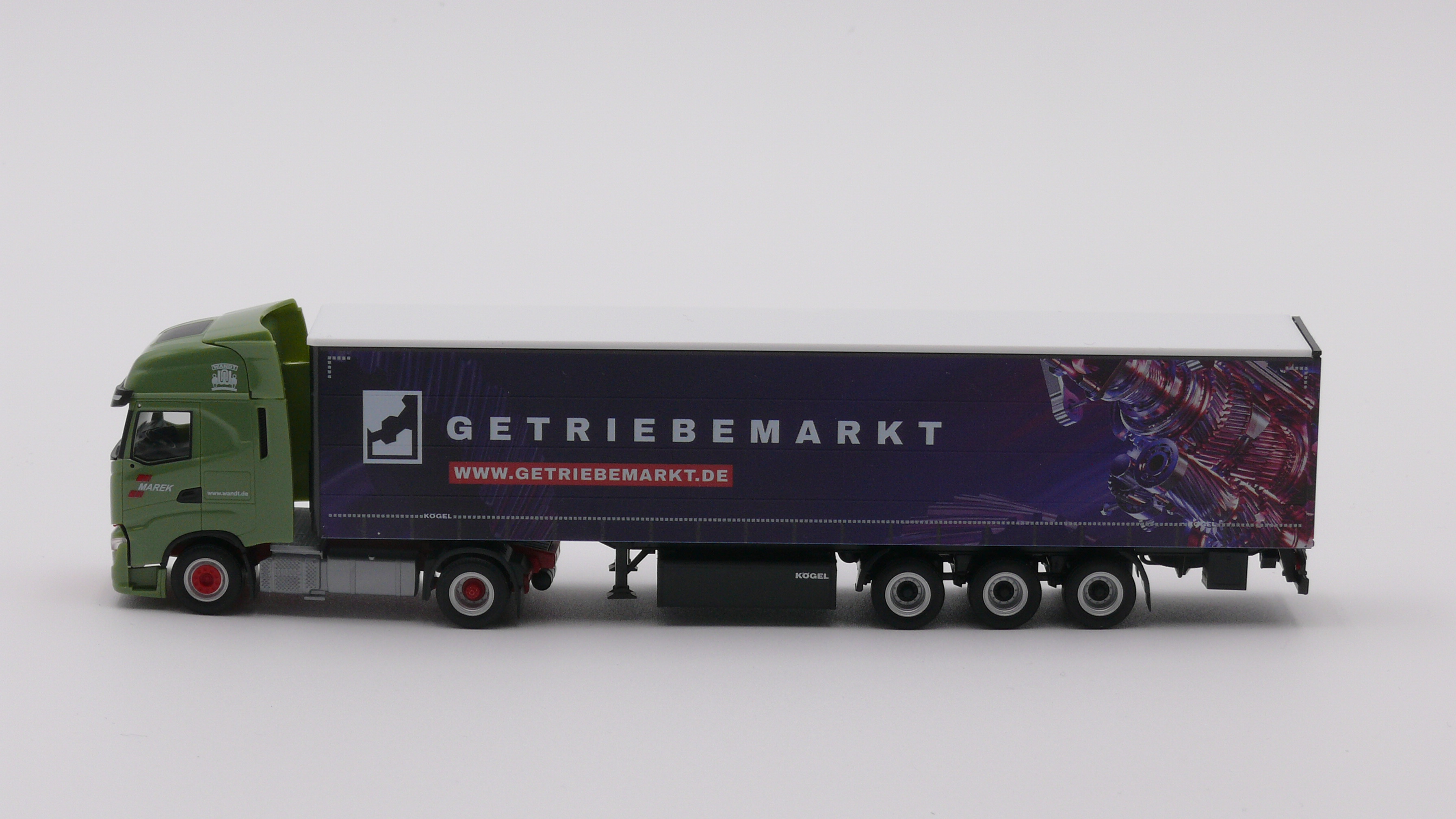 Herpa 953900 Iveco S-Way GAPISZ Wandt "Getriebemarkt" 1:87