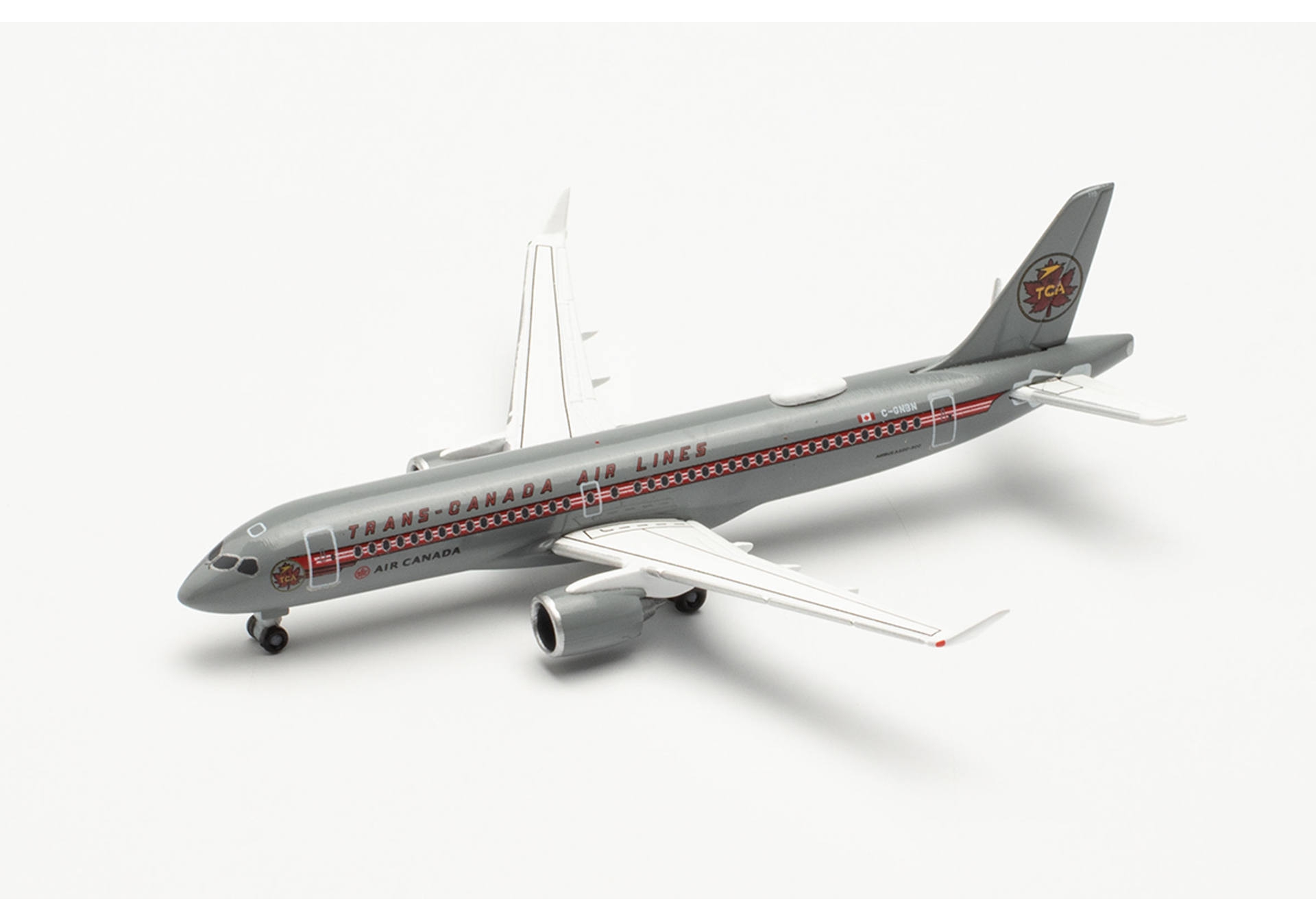 Herpa Wings 536158 Airbus A220-300 Trans Canada Air Lines "Retro Livery" 1:500