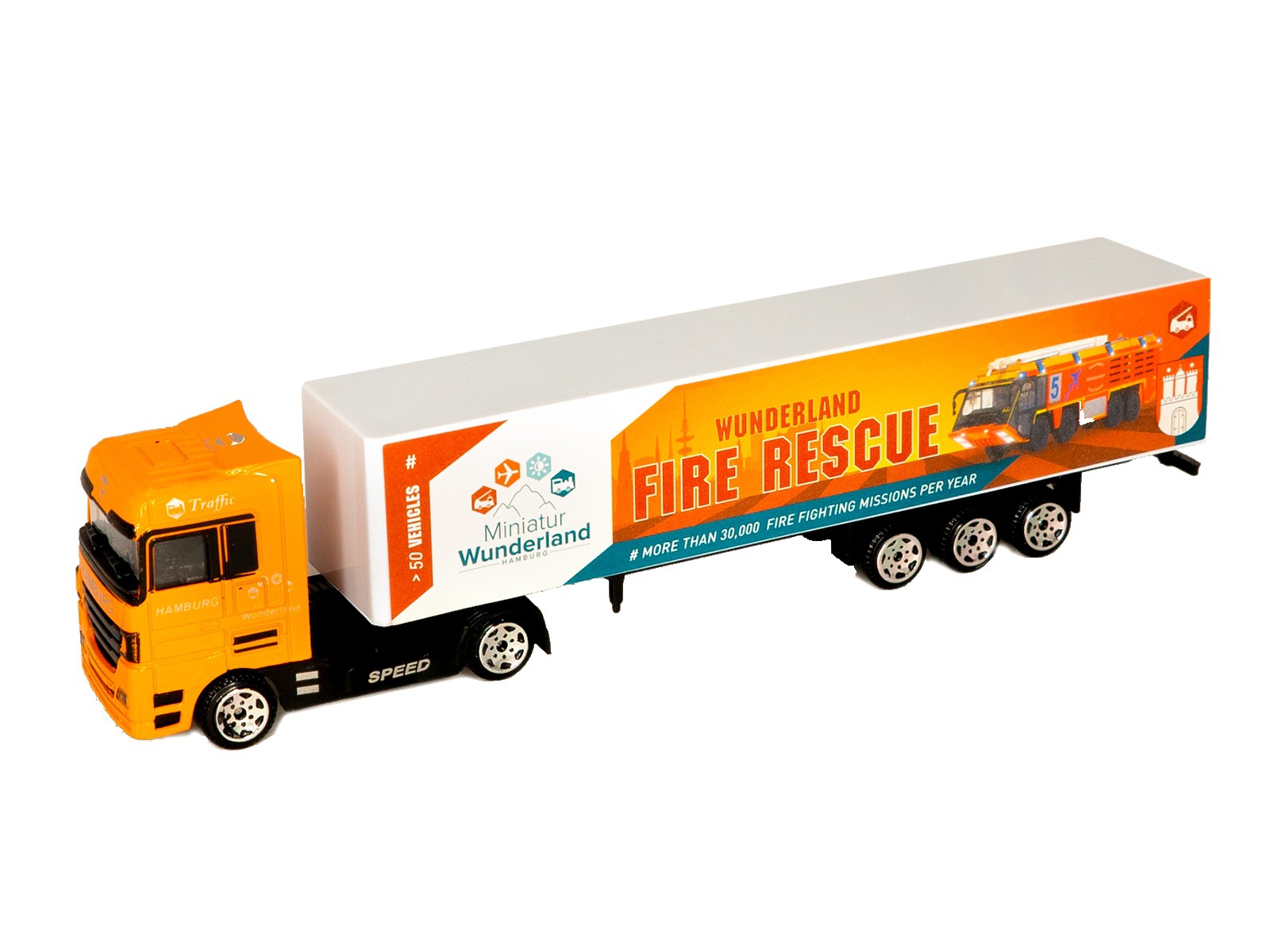 Miniatur Wunderland Truck "Fire Rescue" 1:87