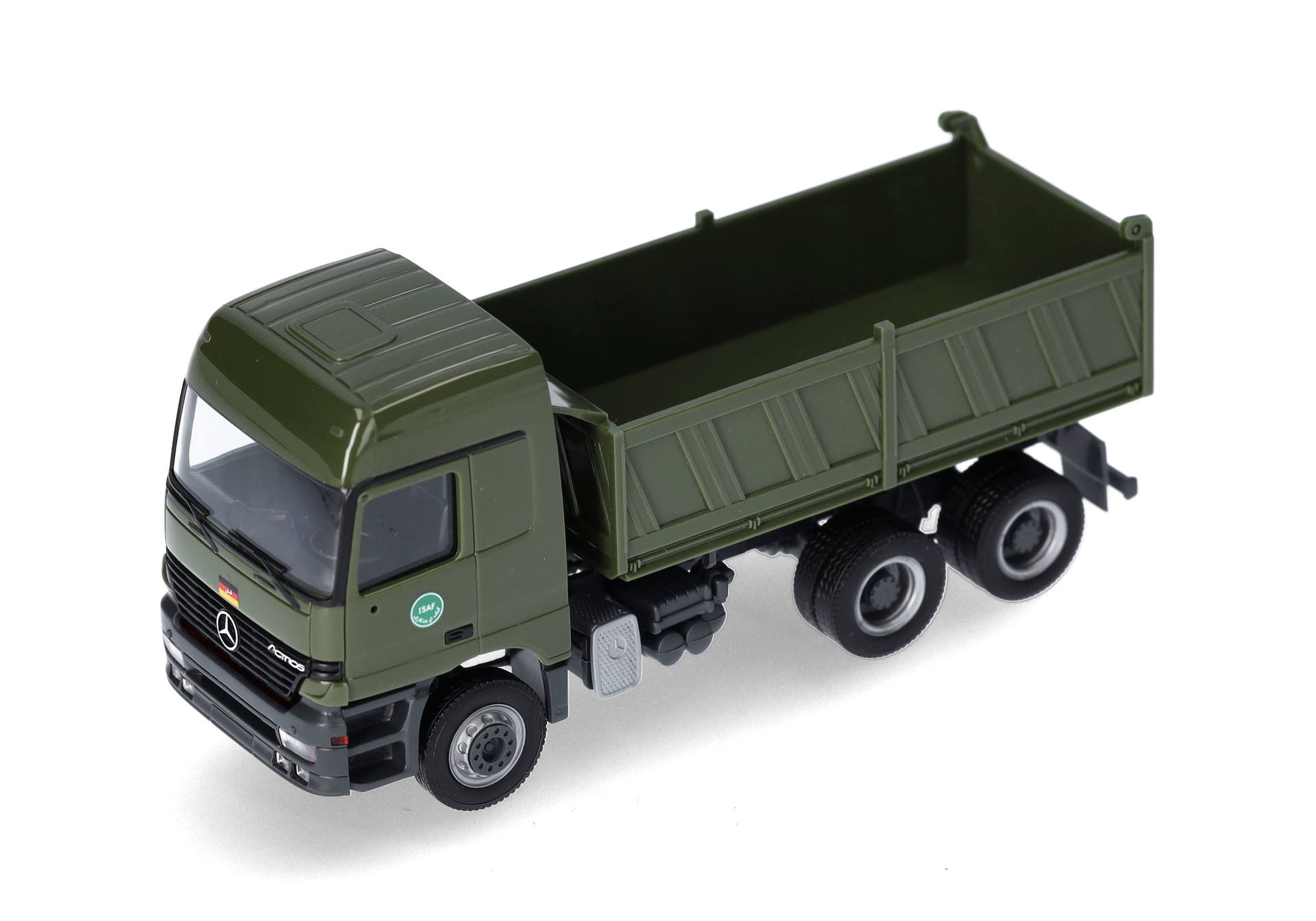 Herpa 747004 Mercedes-Benz Actros L 96 Construction Tipper Truck “German Armed Forces / Overseas Deployment” 1:87