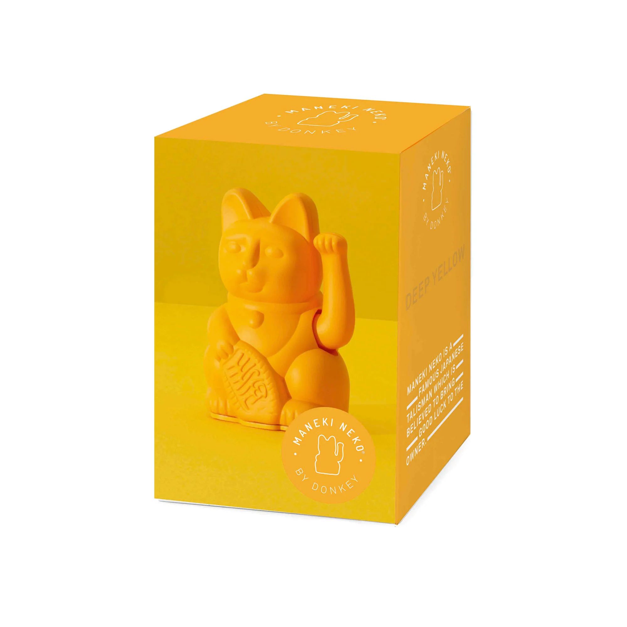 Winkekatze / Maneki Neko | Mini - Deep Yellow