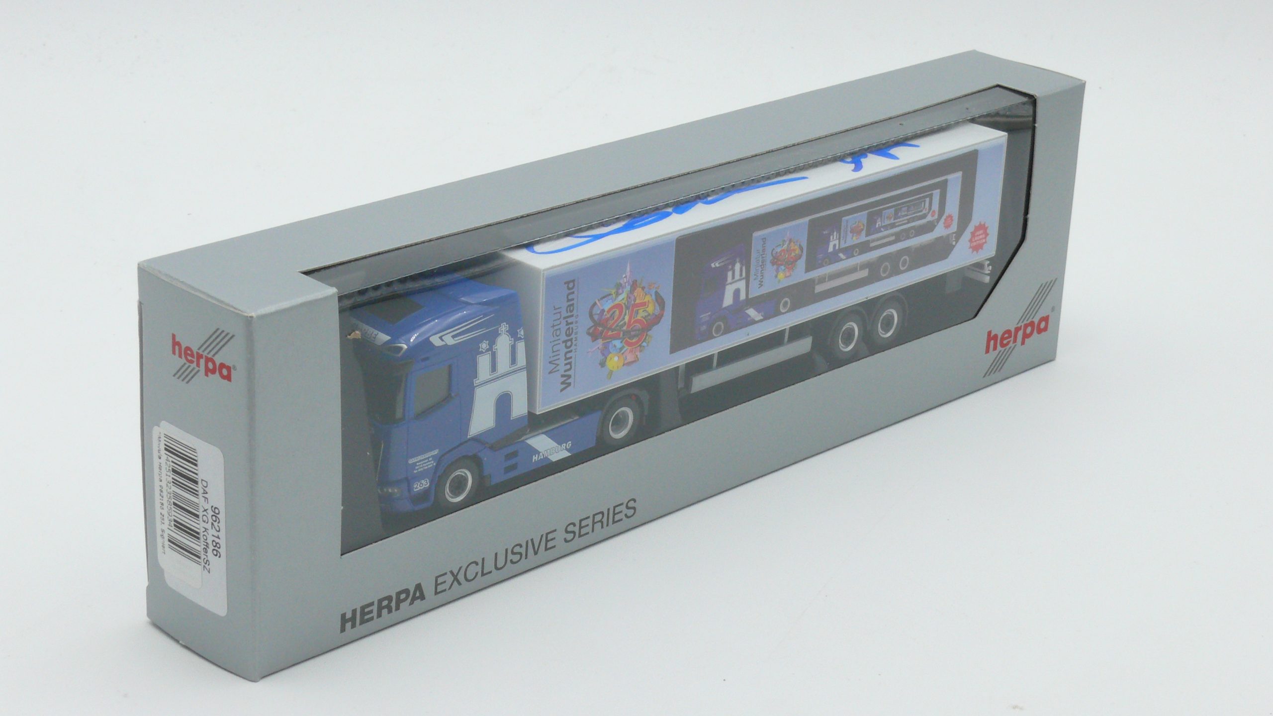 Herpa 962186 Sondertruck "25 Jahre Miniatur Wunderland" - Limitiert & Signiert