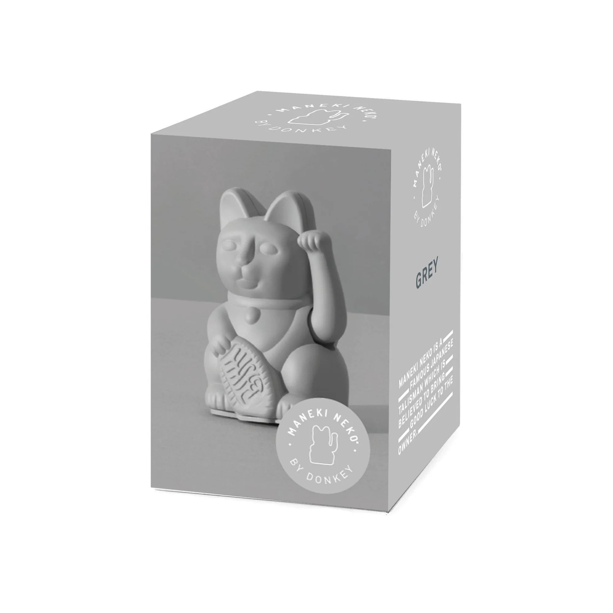 Lucky Cat / Maneki Neko | Mini - Grey