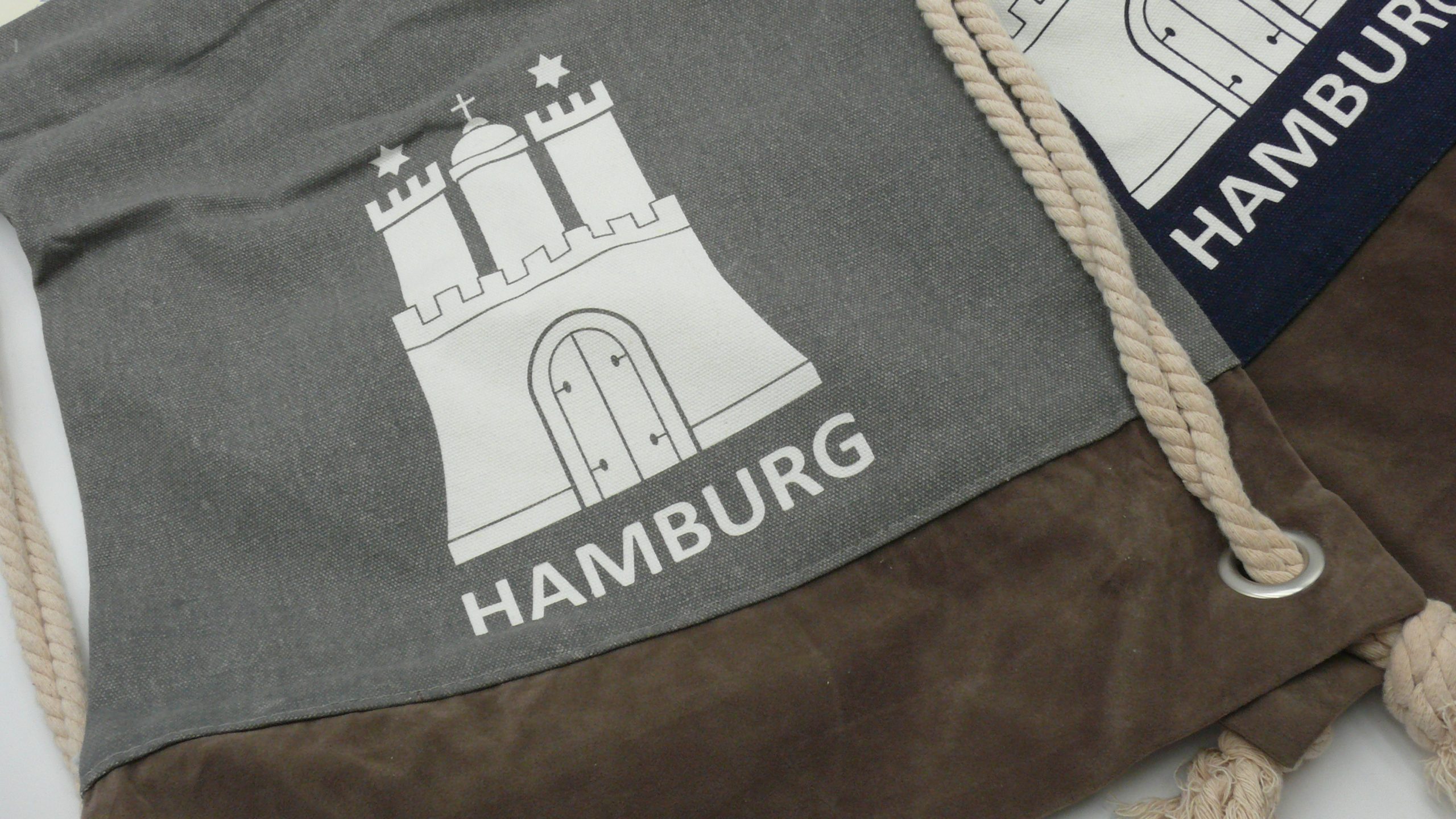 Drawstring Bag – Hamburg Coat of Arms