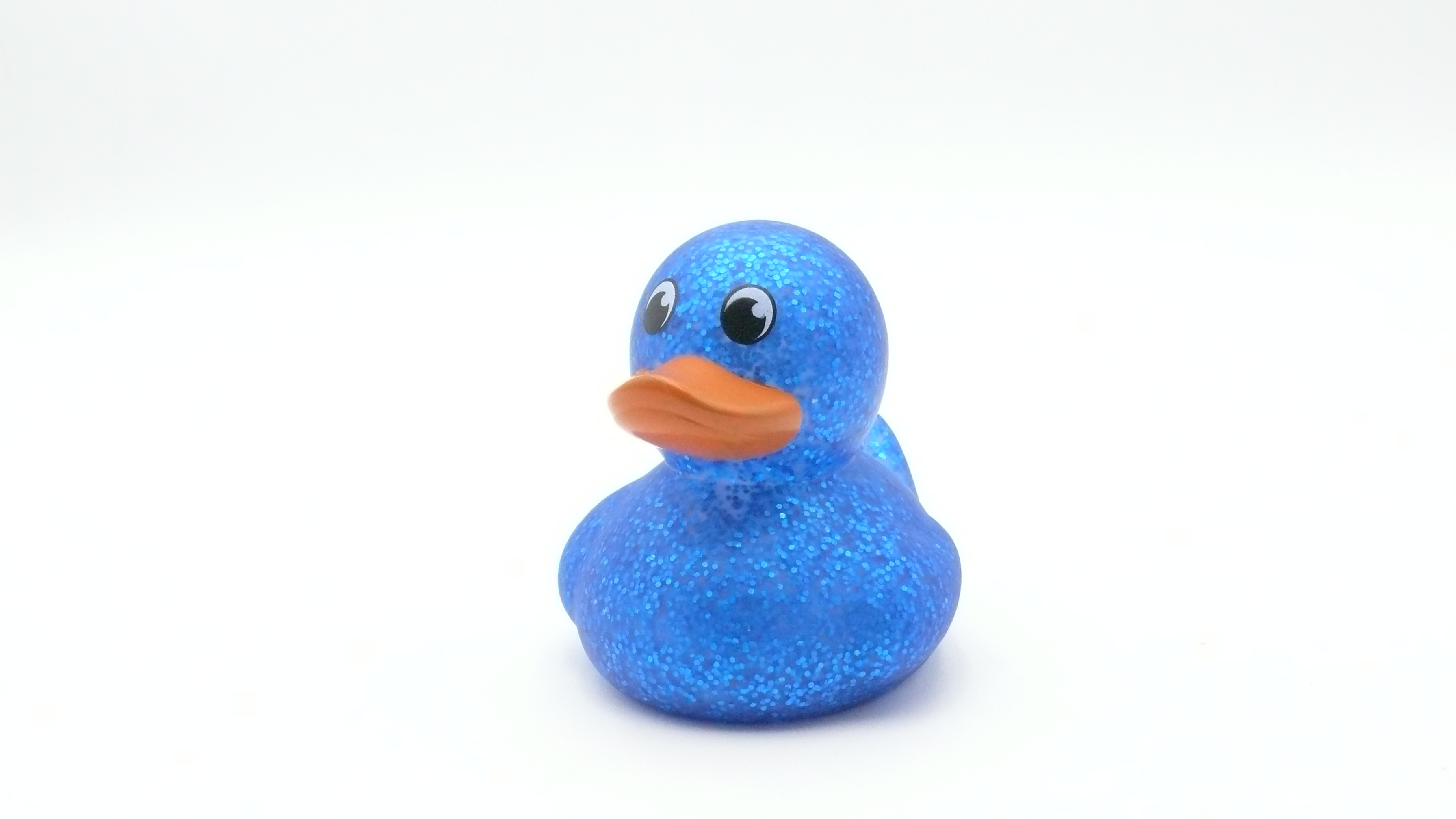 Rubber Duck - Glitter, blue