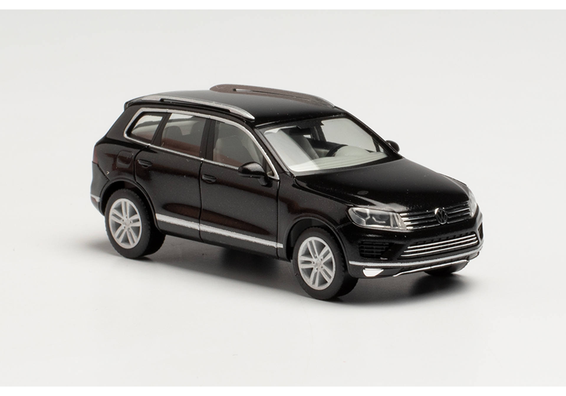 Herpa 038478-002 VW Touareg Schwarz Modellfahrzeug H0 1:87