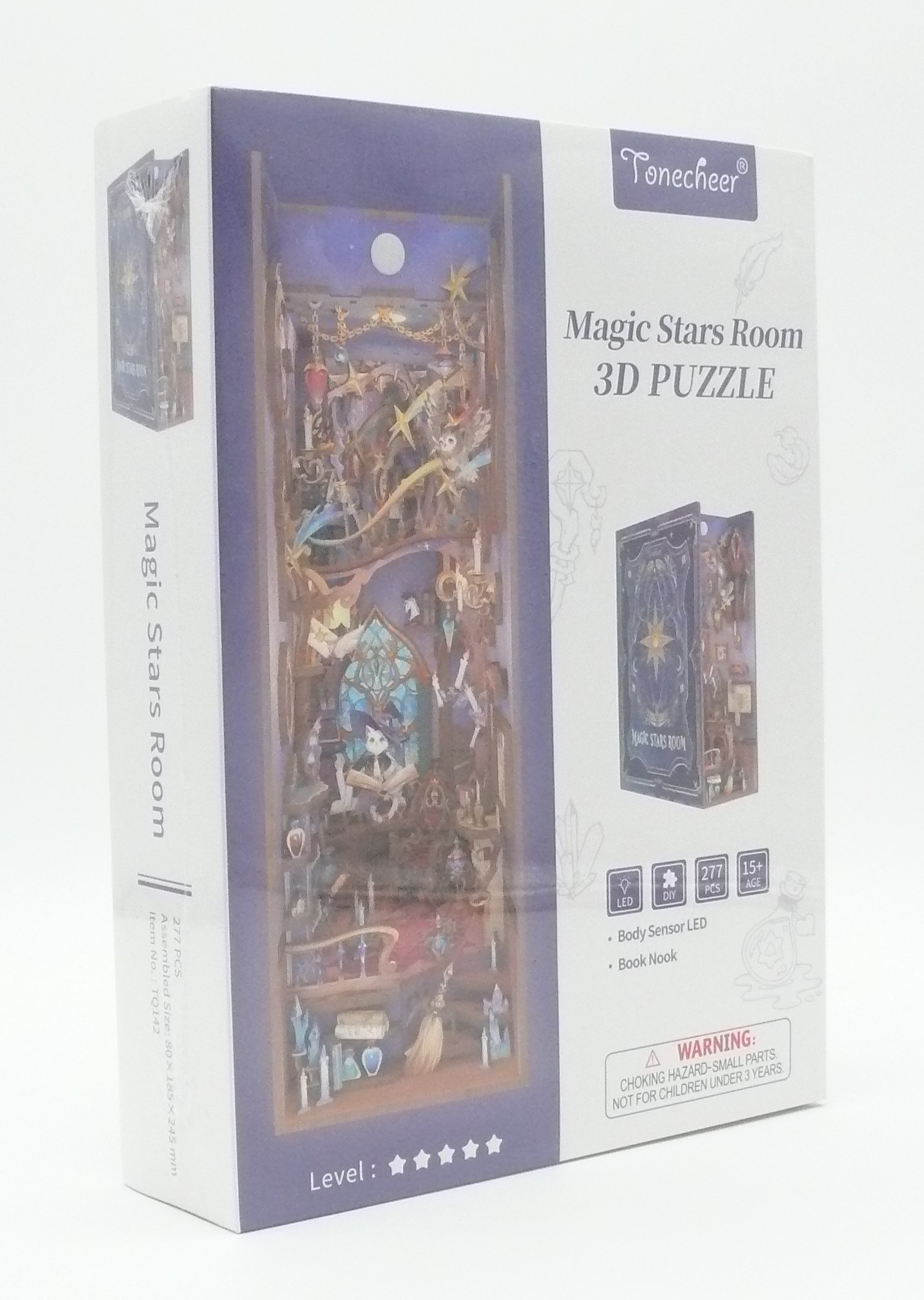 Holzbausatz / Book Nook - Magic Stars Room - TQ142