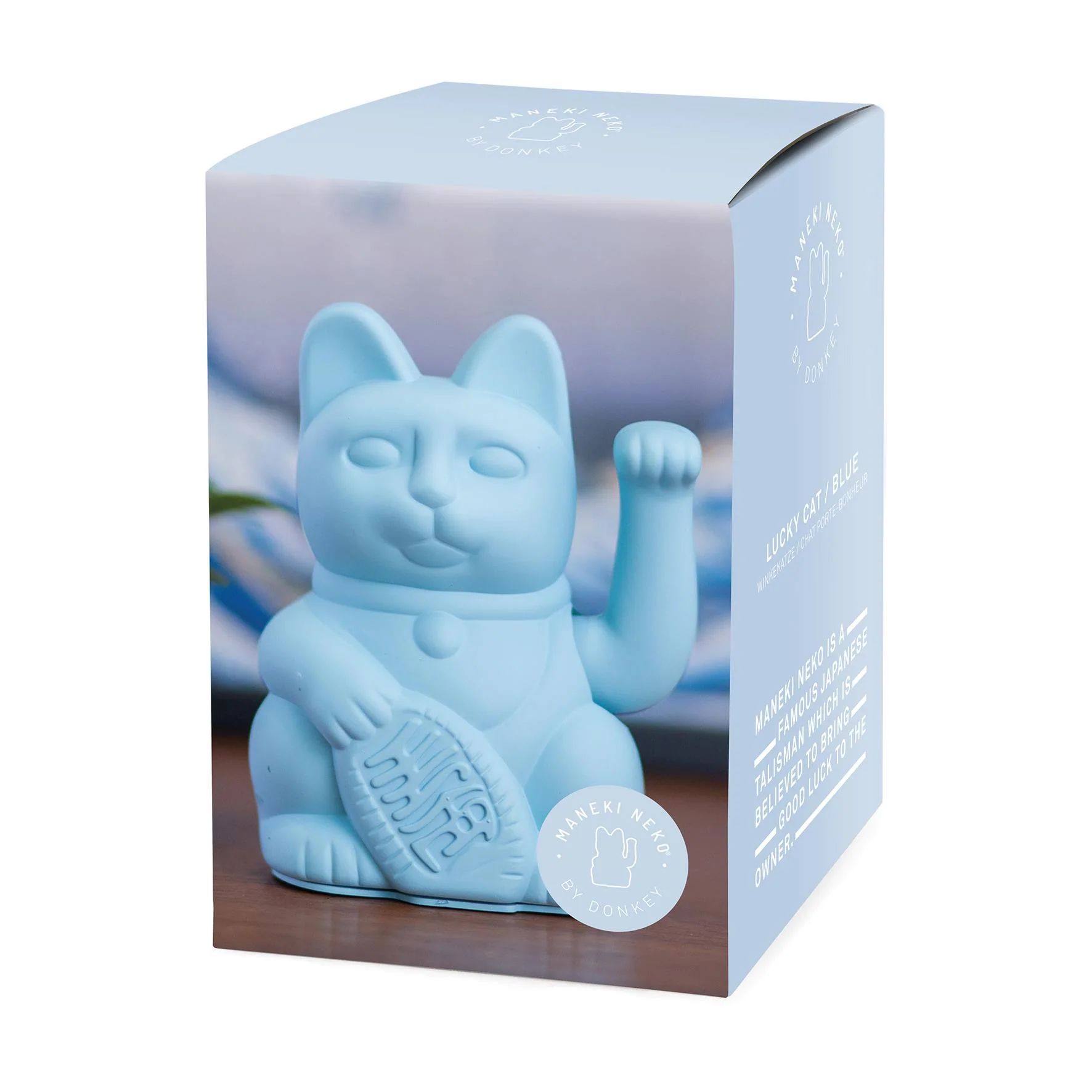 Winkekatze / Maneki Neko | Classic - Light Blue