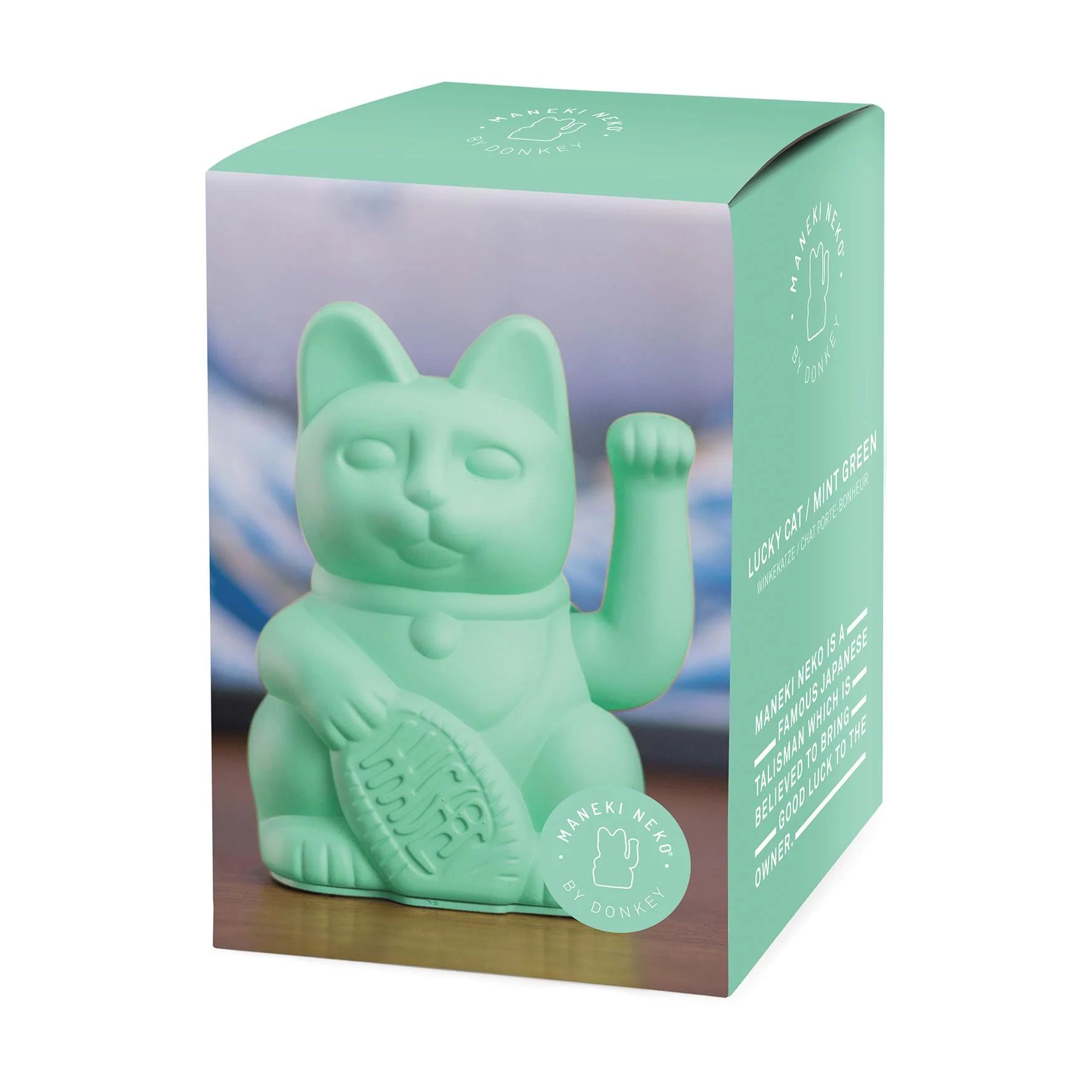 Lucky Cat / Maneki Neko | Classic - Mint Green