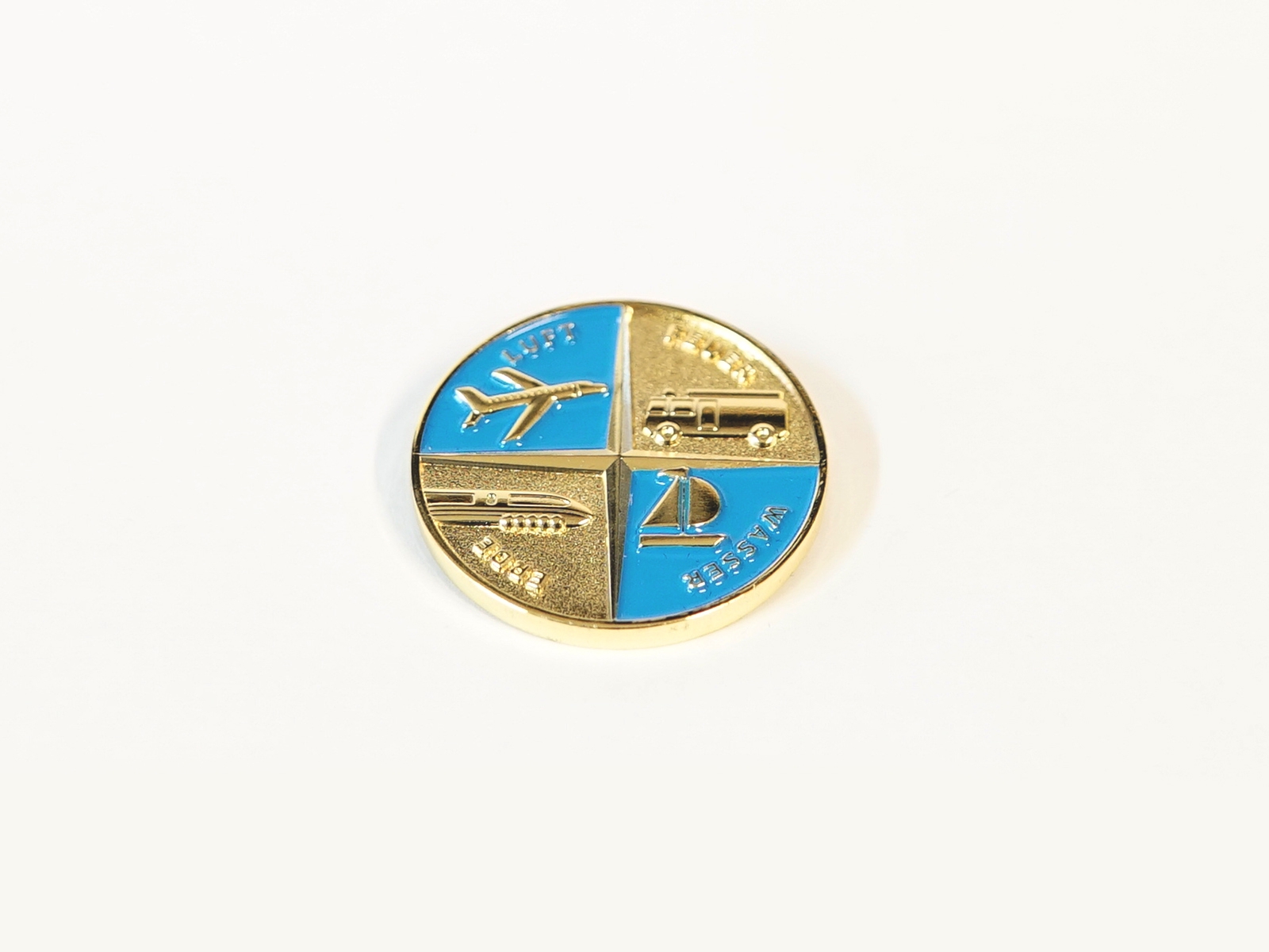 Miniatur Wunderland Coin "4 Elemente" in a case
