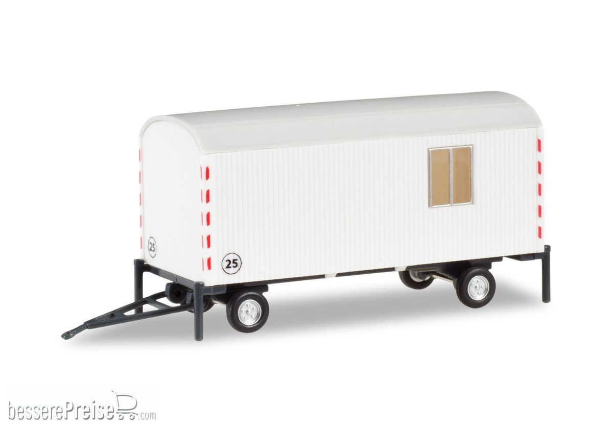 Herpa 076395-002 construction trailer